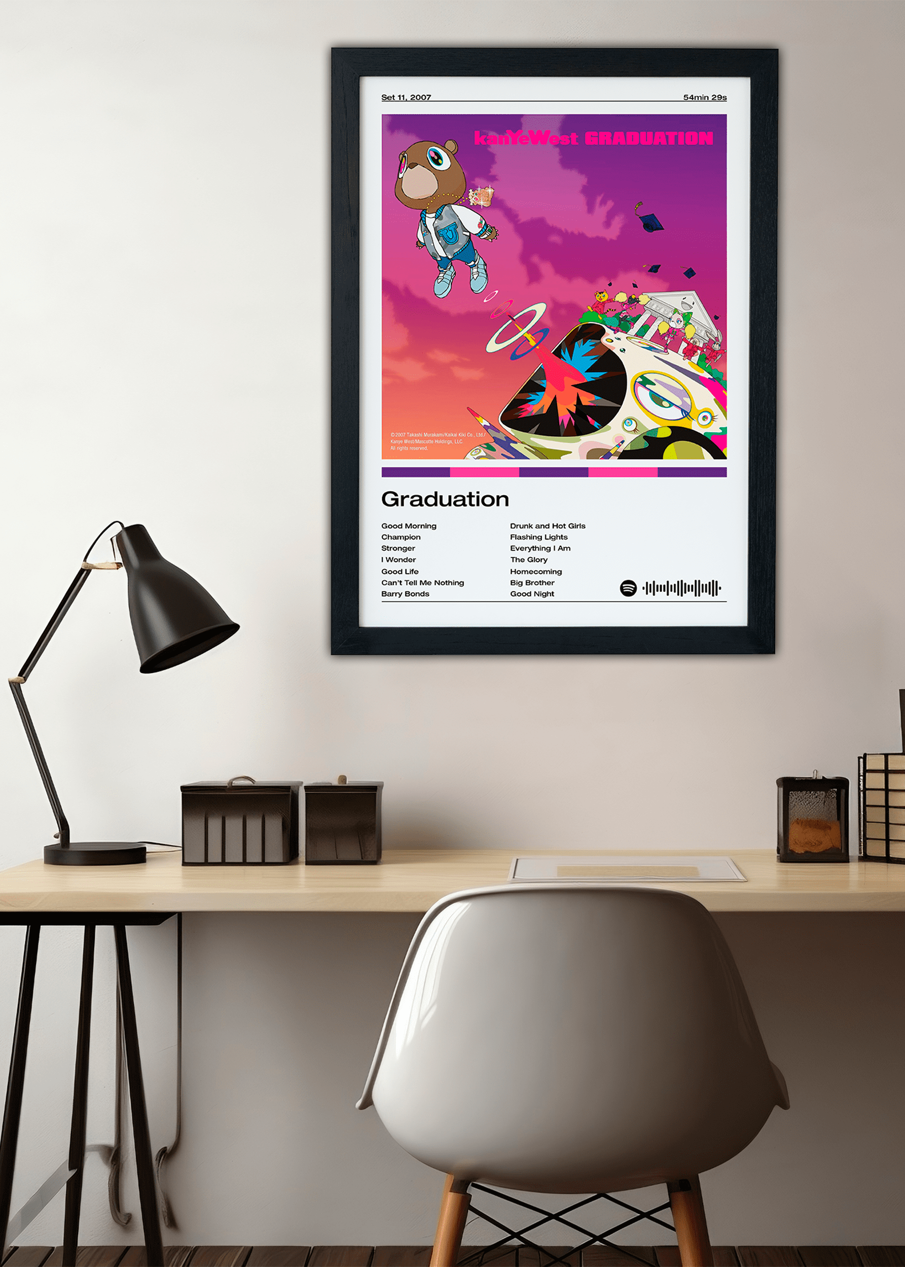 Quadro Kanye West Graduation