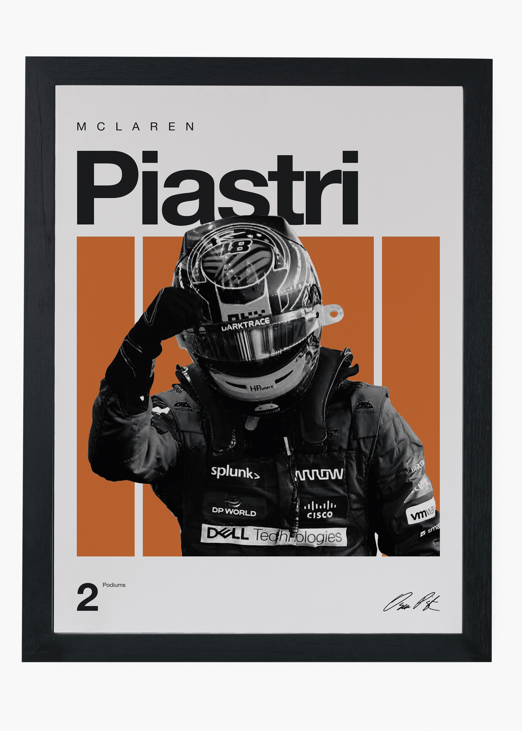 Quadro Oscar Piastri F1