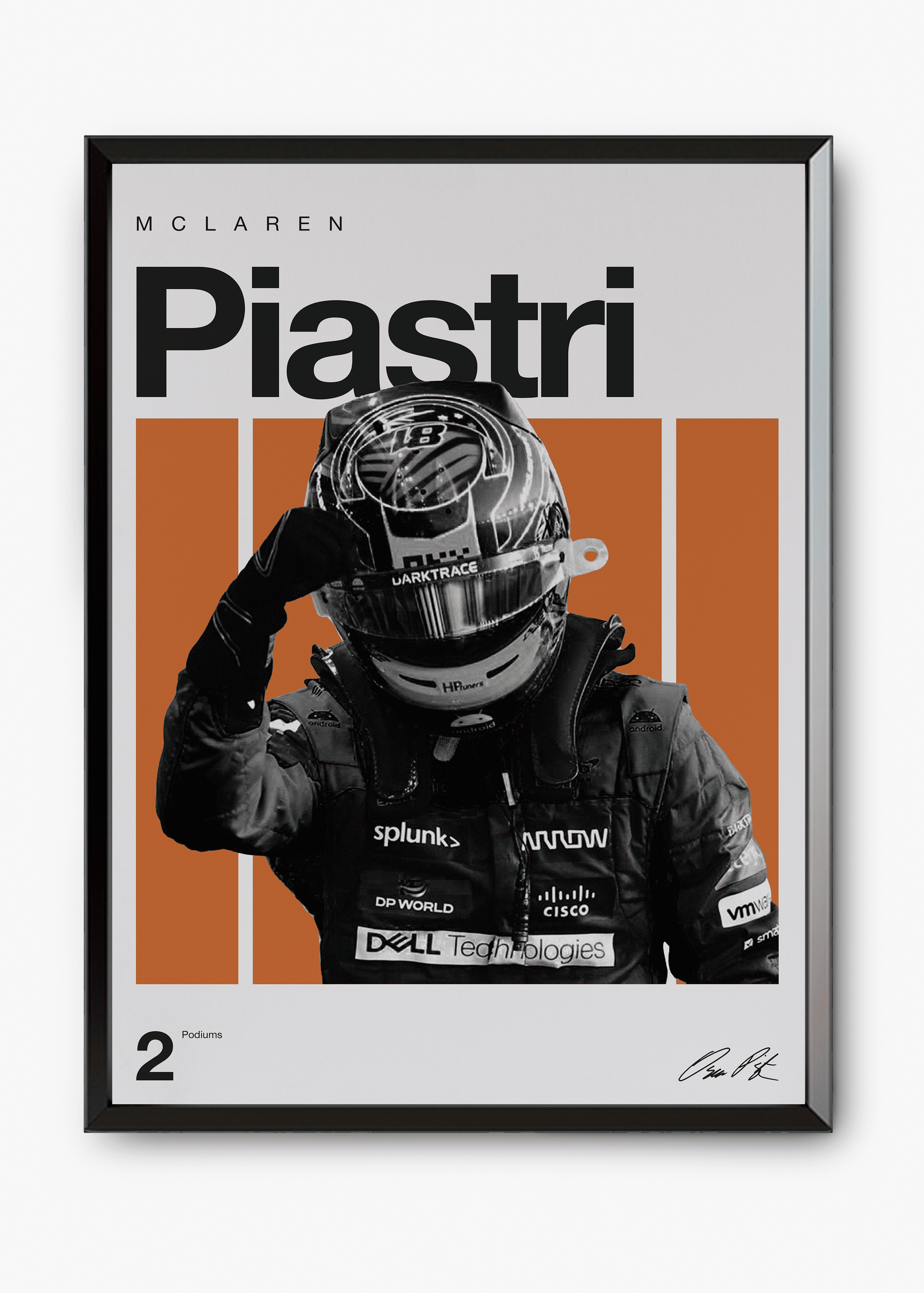 Quadro Oscar Piastri F1