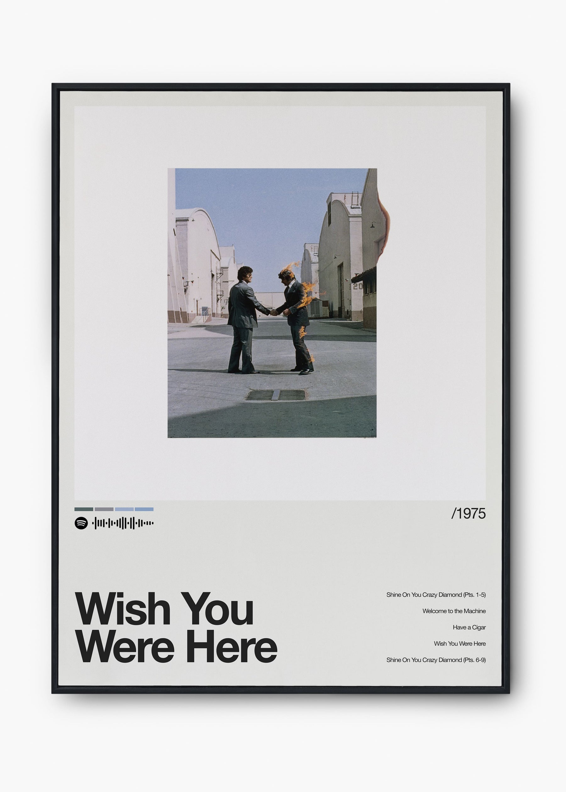 Quadro Pink Floyd Wish You Were Here