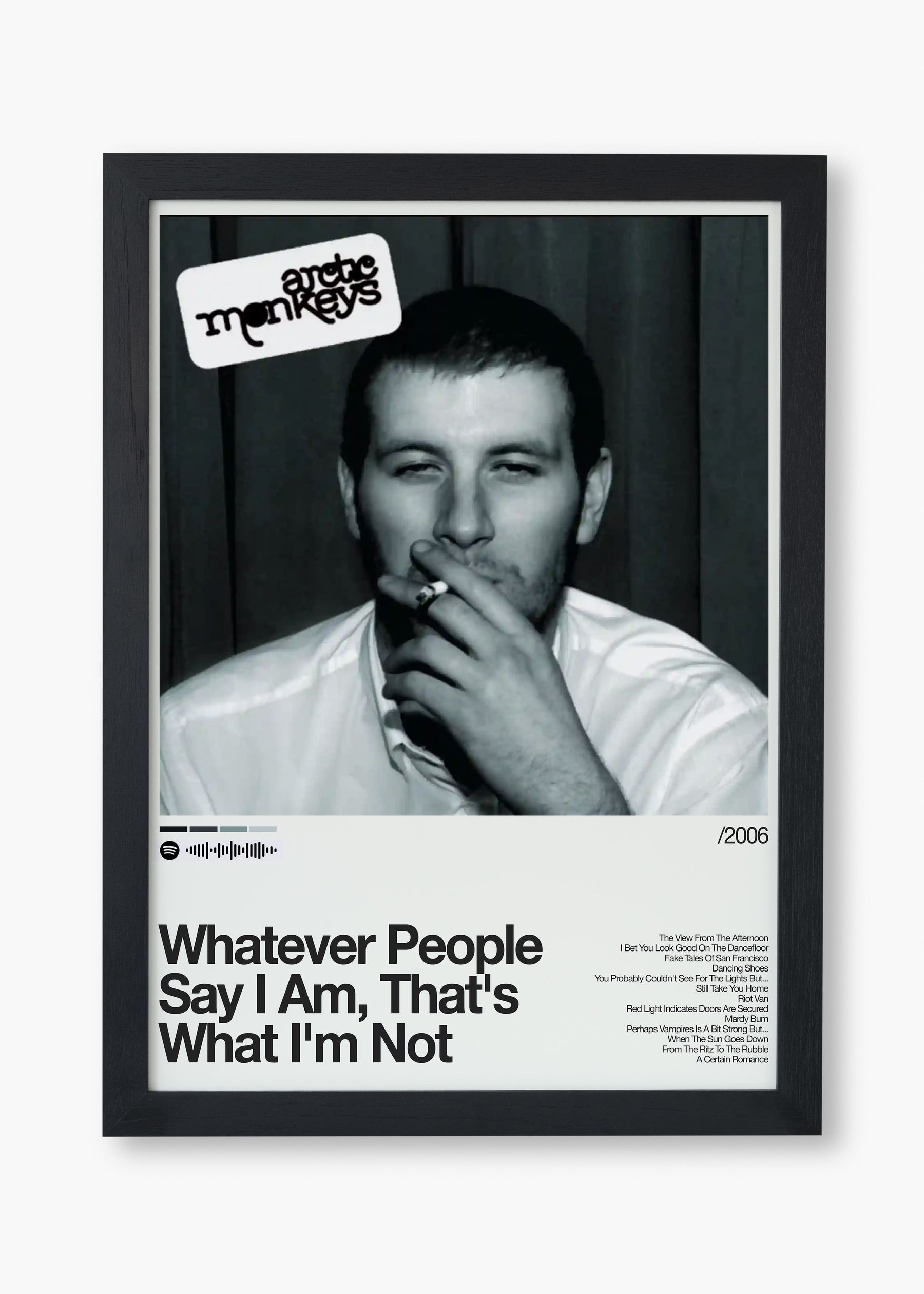 Quadro Arctic Monkeys Whatever People Say I Am, That's What I'm Not