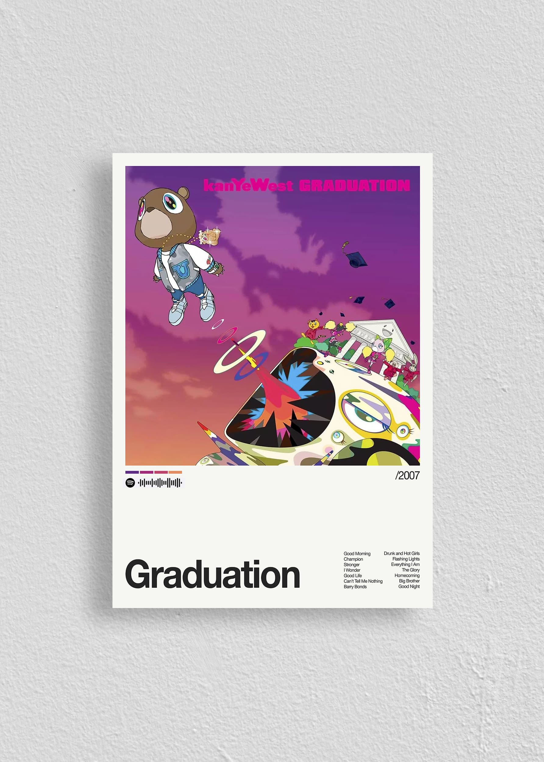 Quadro Kanye West Graduation