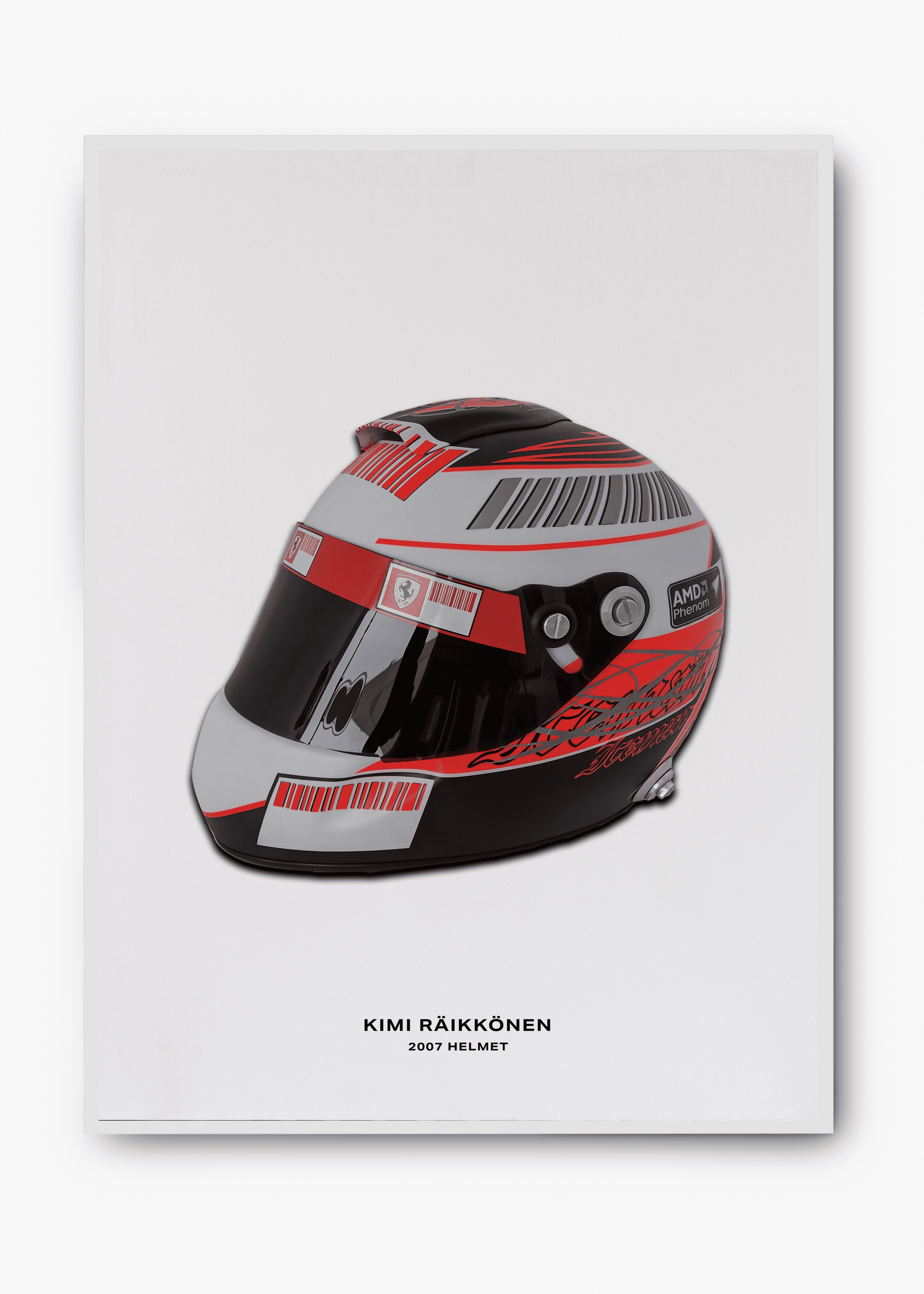 Quadro Kimi Raikkonen 2007