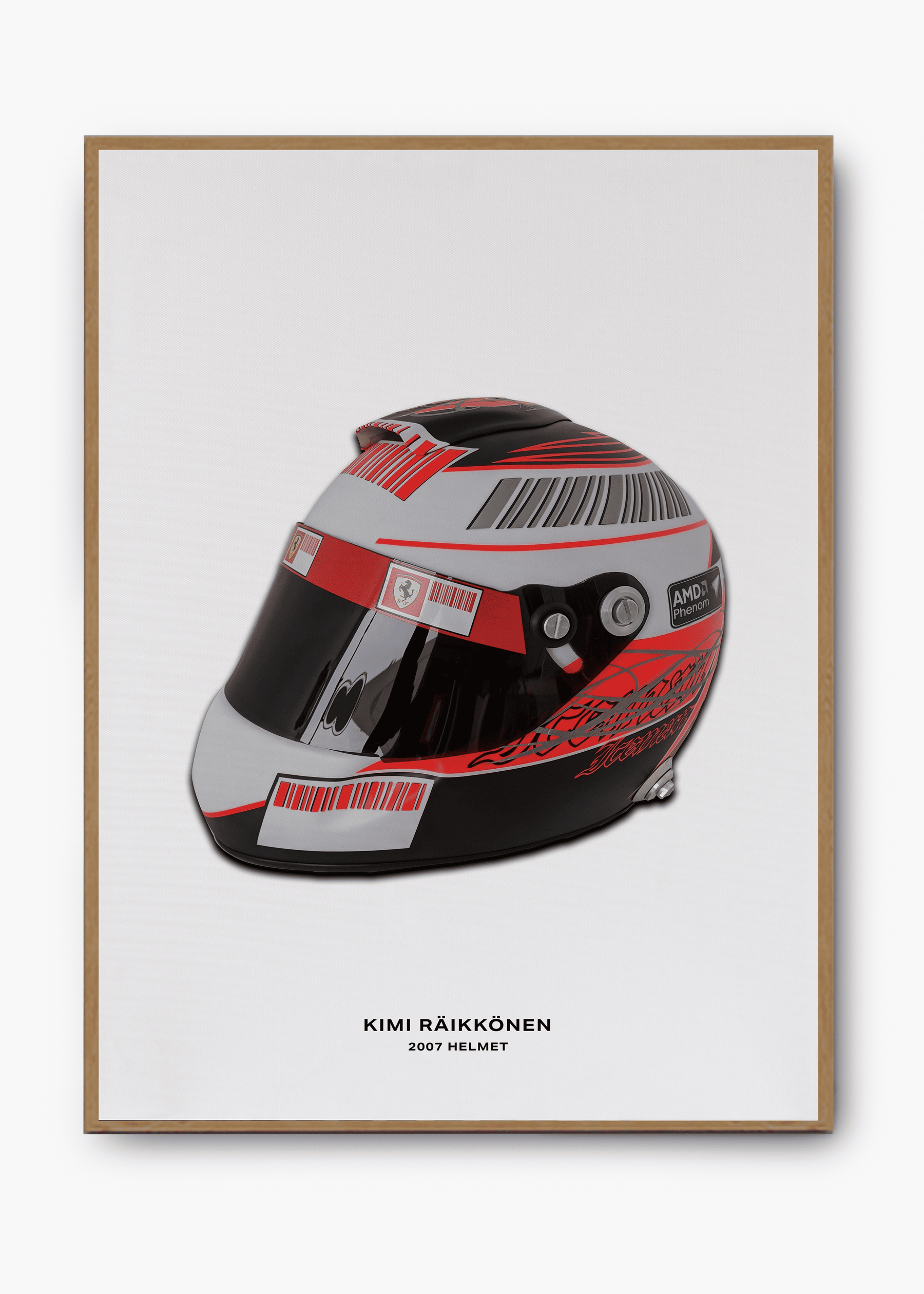 Quadro Kimi Raikkonen 2007