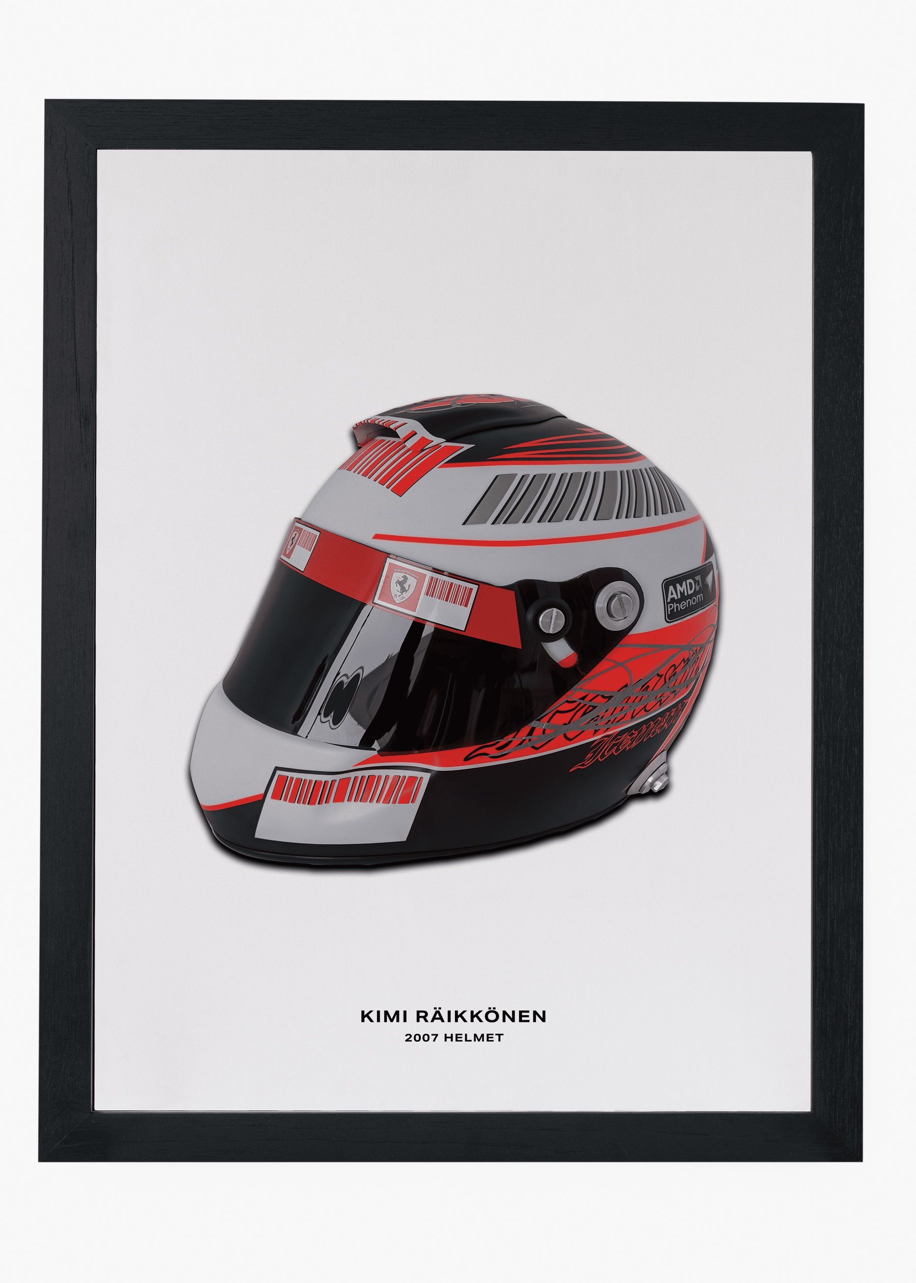 Quadro Kimi Raikkonen 2007
