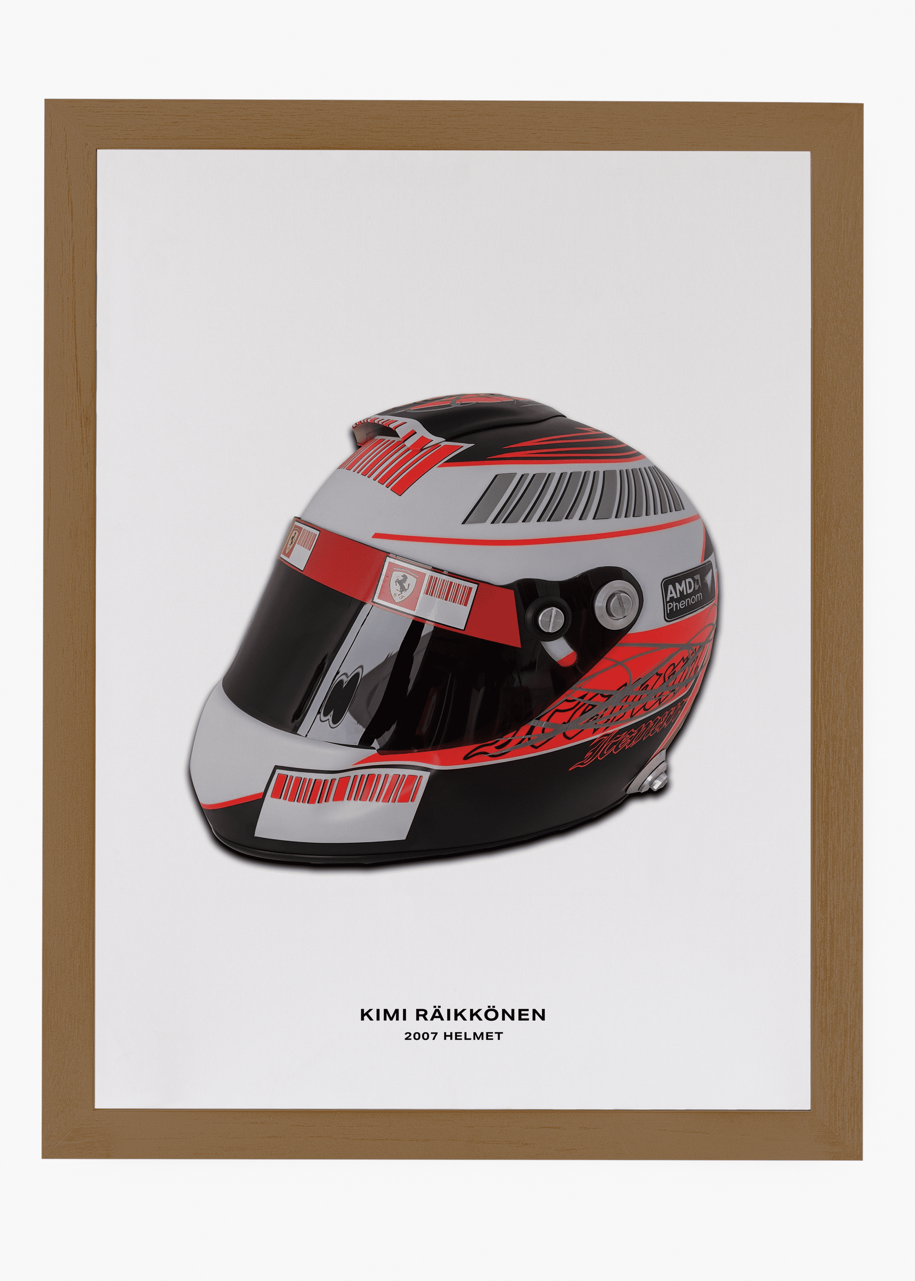 Quadro Kimi Raikkonen 2007