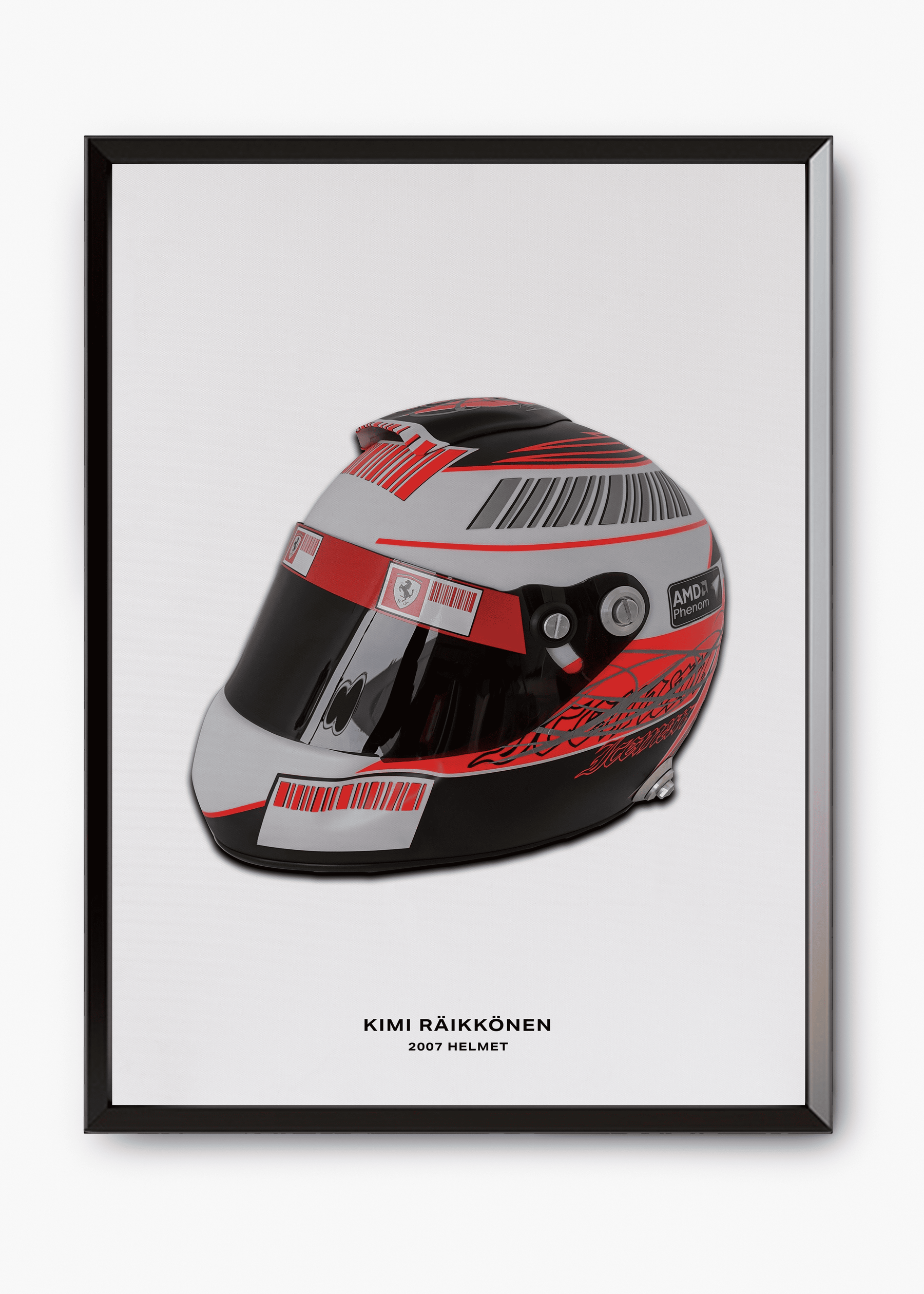 Quadro Kimi Raikkonen 2007