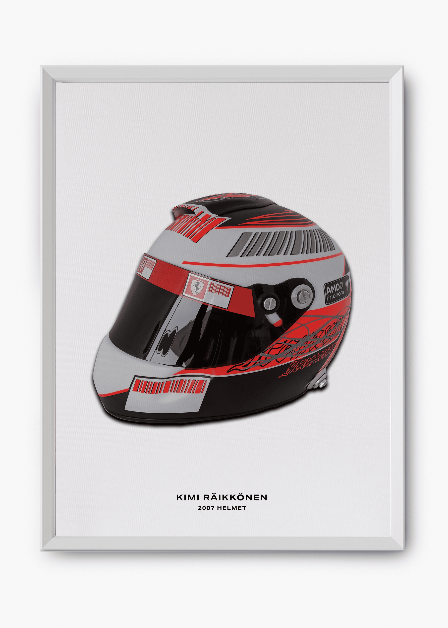 Quadro Kimi Raikkonen 2007