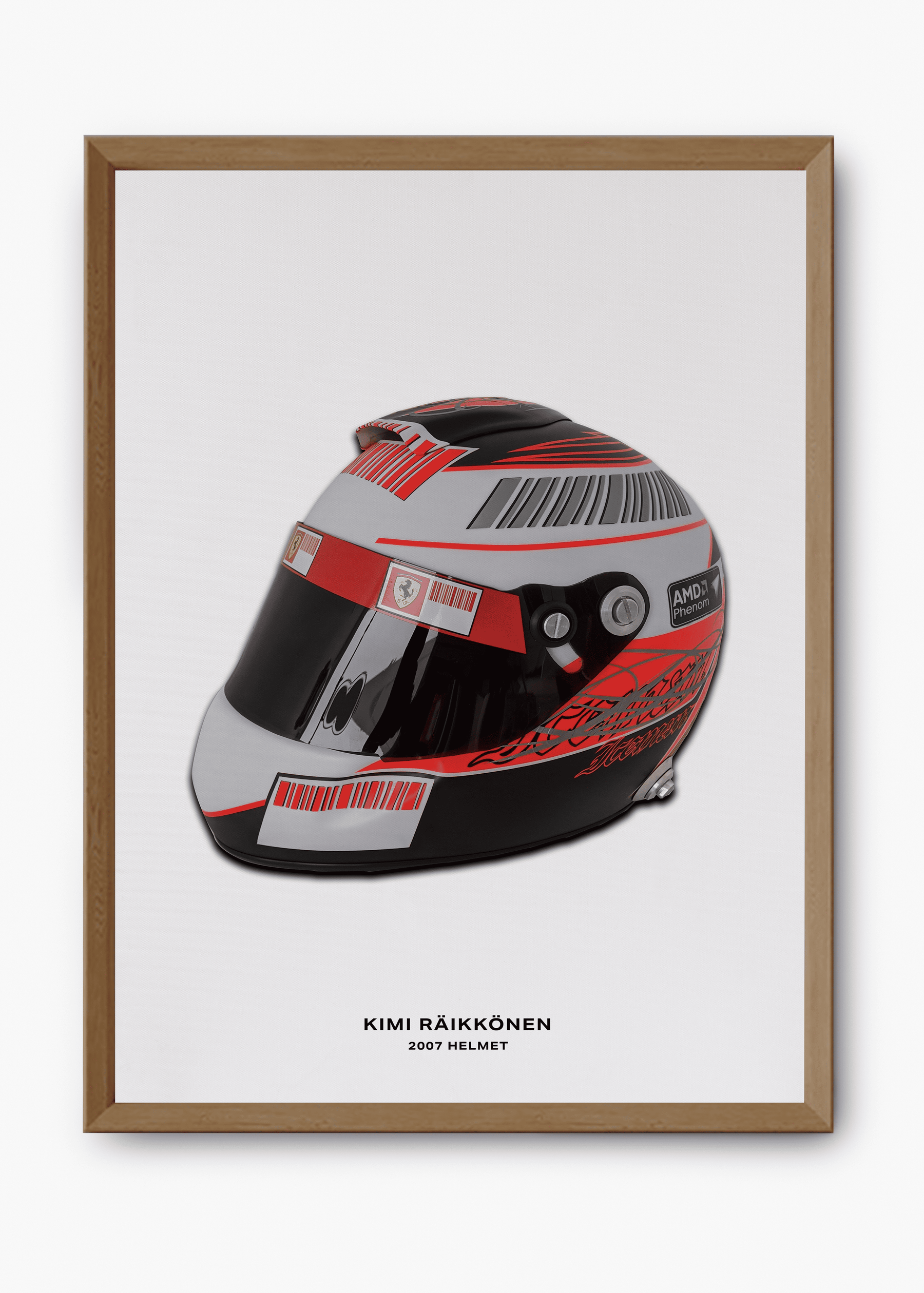 Quadro Kimi Raikkonen 2007