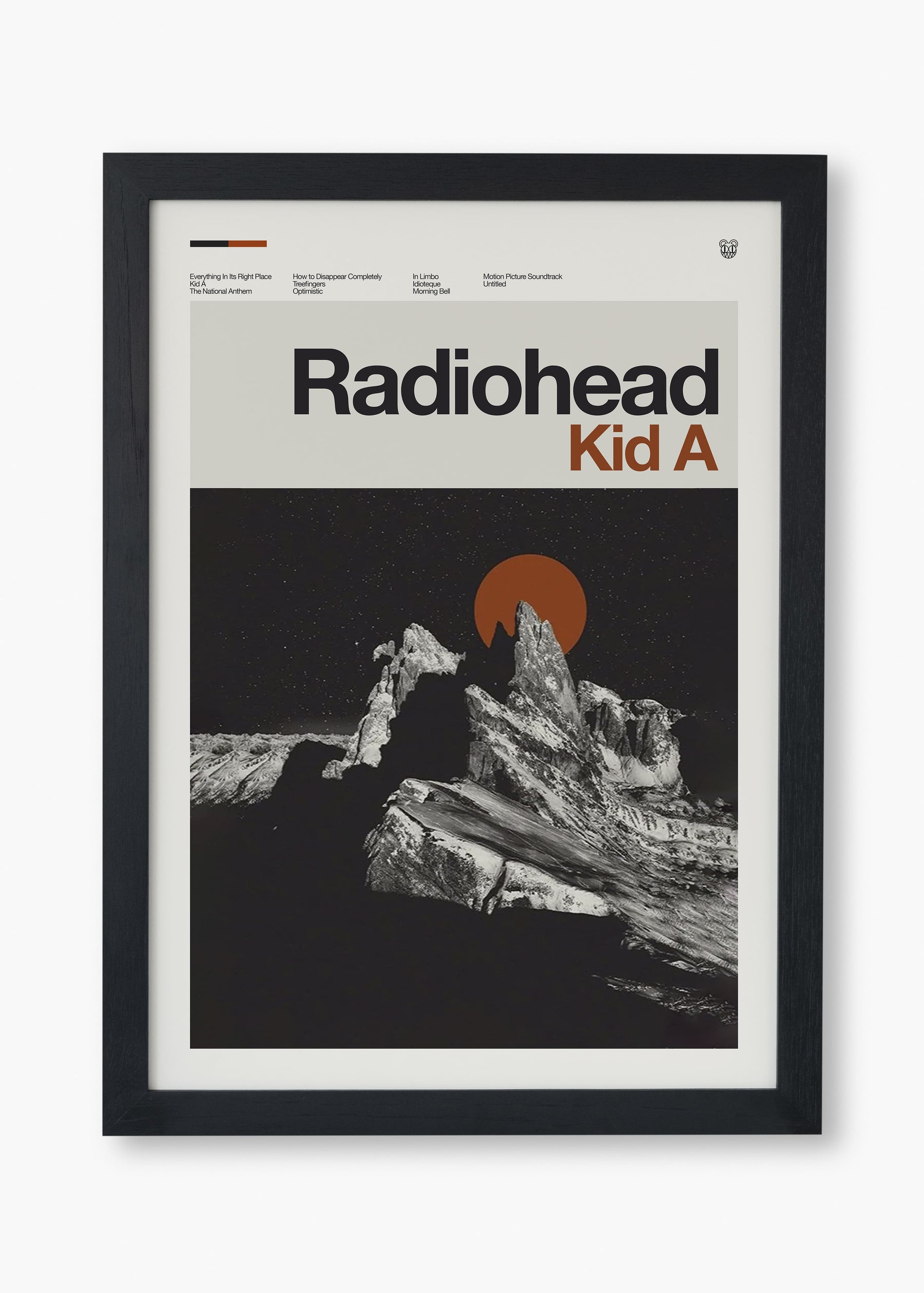 Quadro Radiohead Kid A