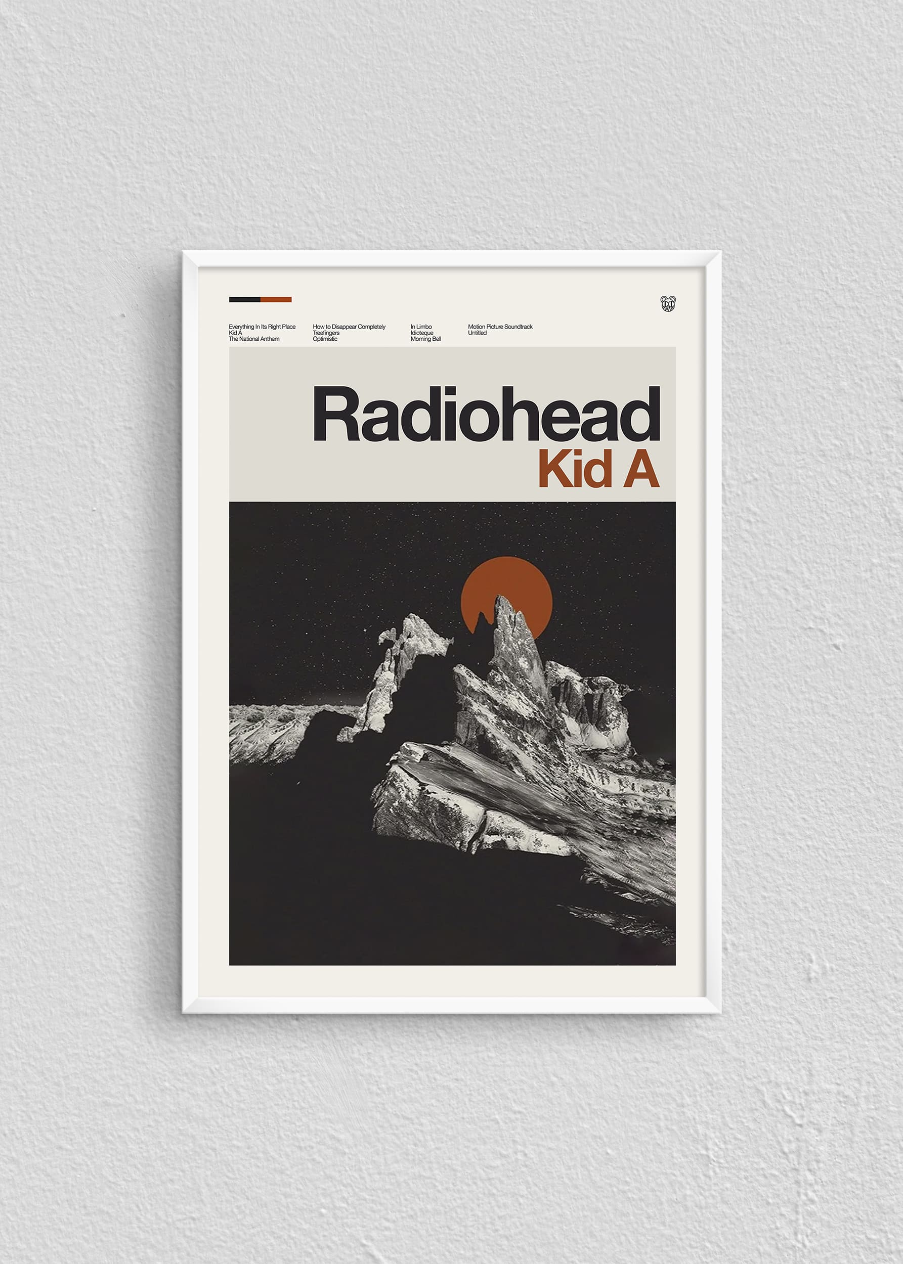 Quadro Radiohead Kid A