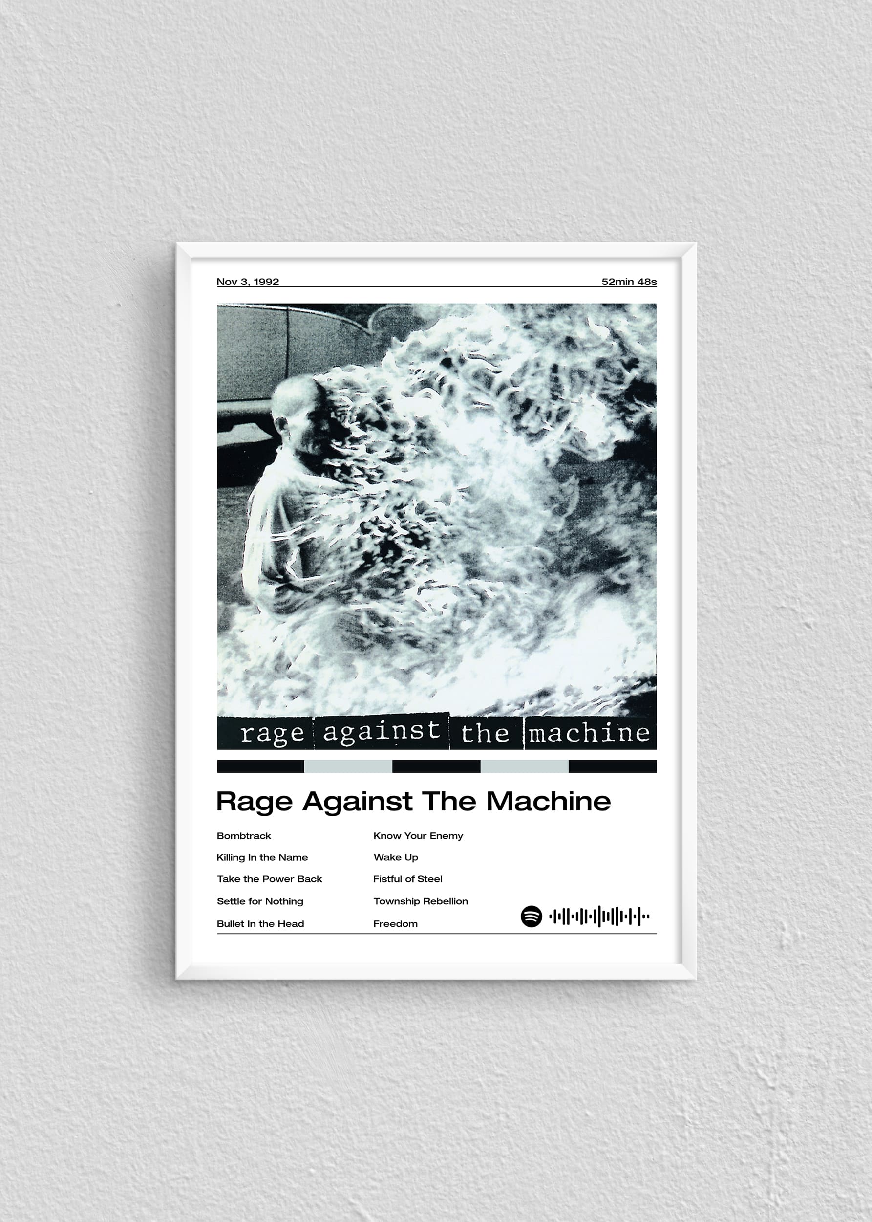 Quadro Rage Against The Machine Against The Machine