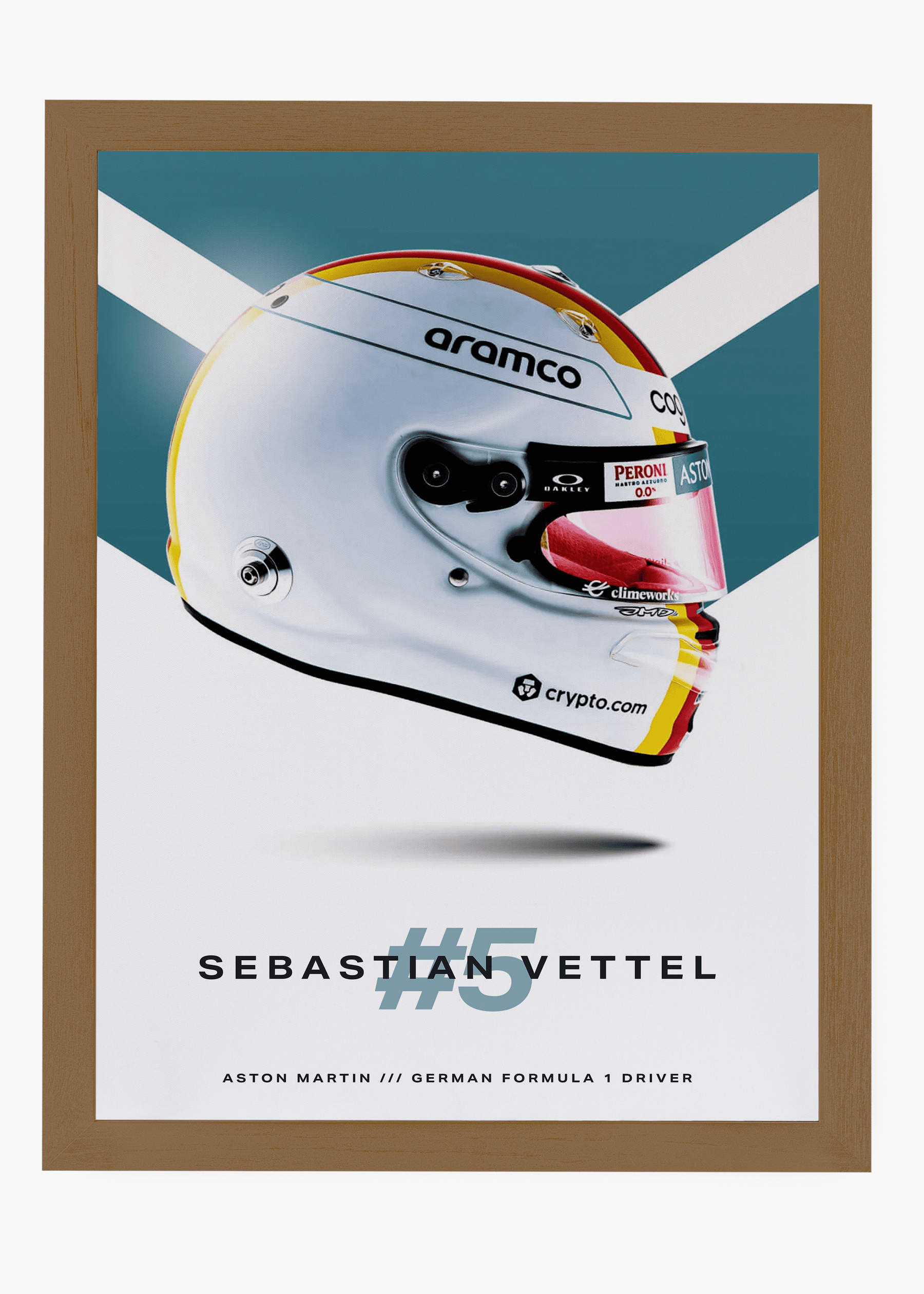 Quadro Sebastian Vettel 2022