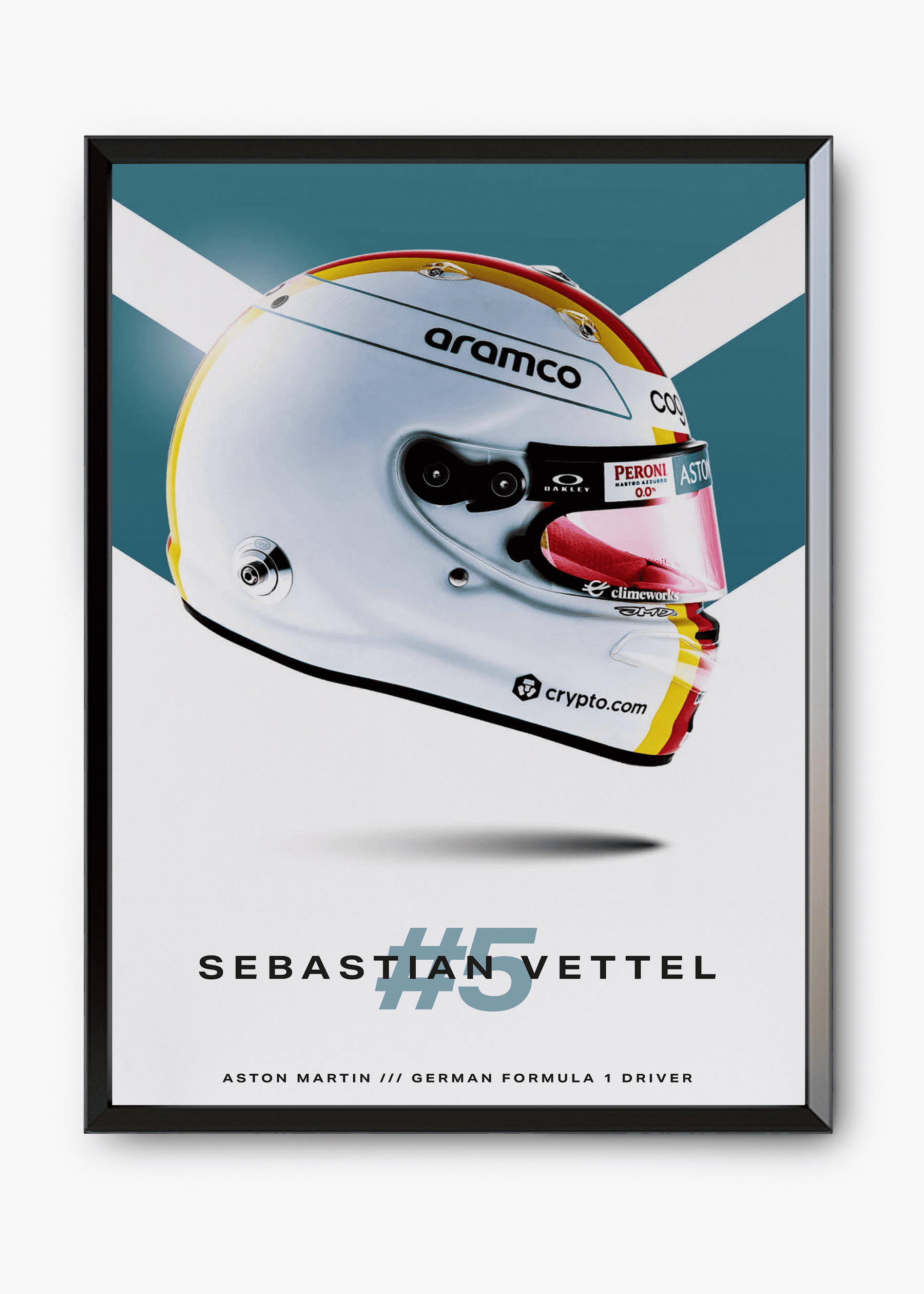 Quadro Sebastian Vettel 2022