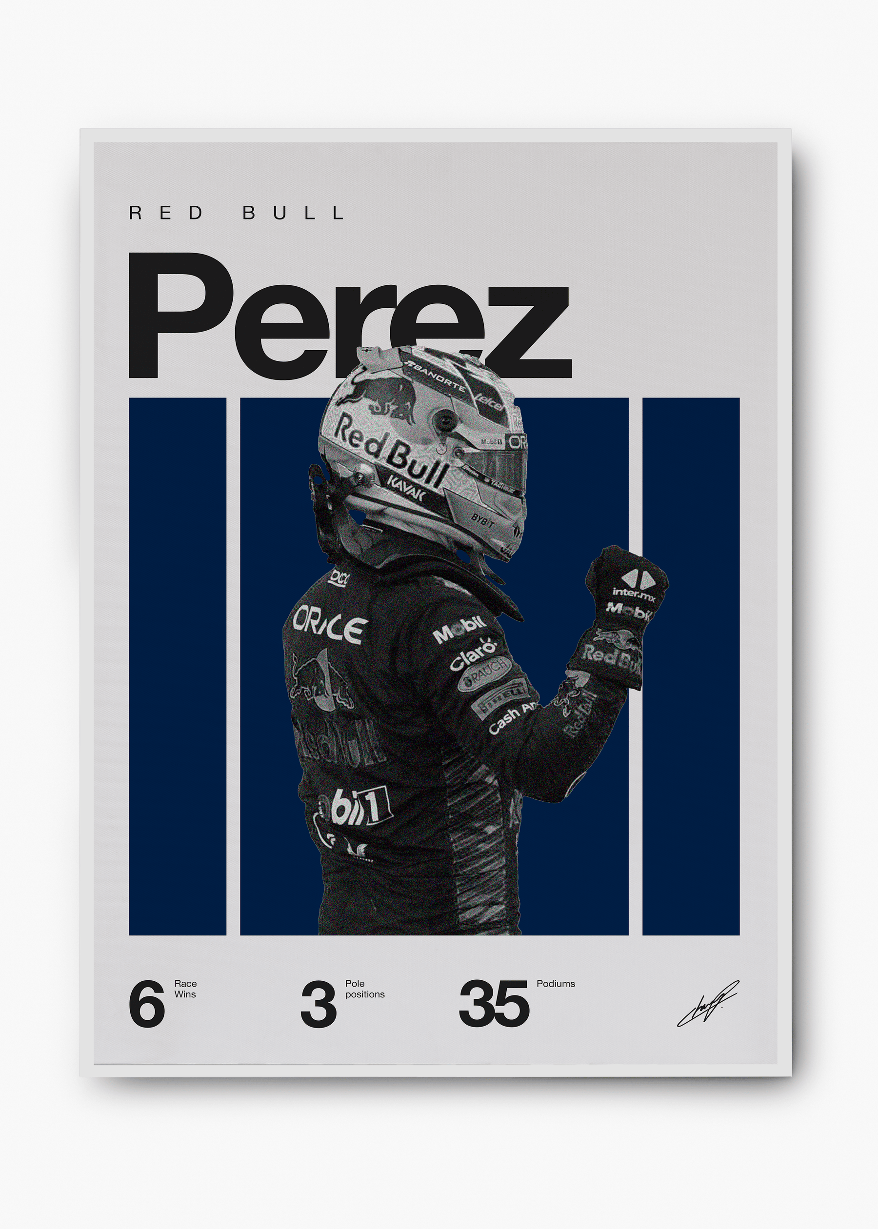 Quadro Sergio Perez F1