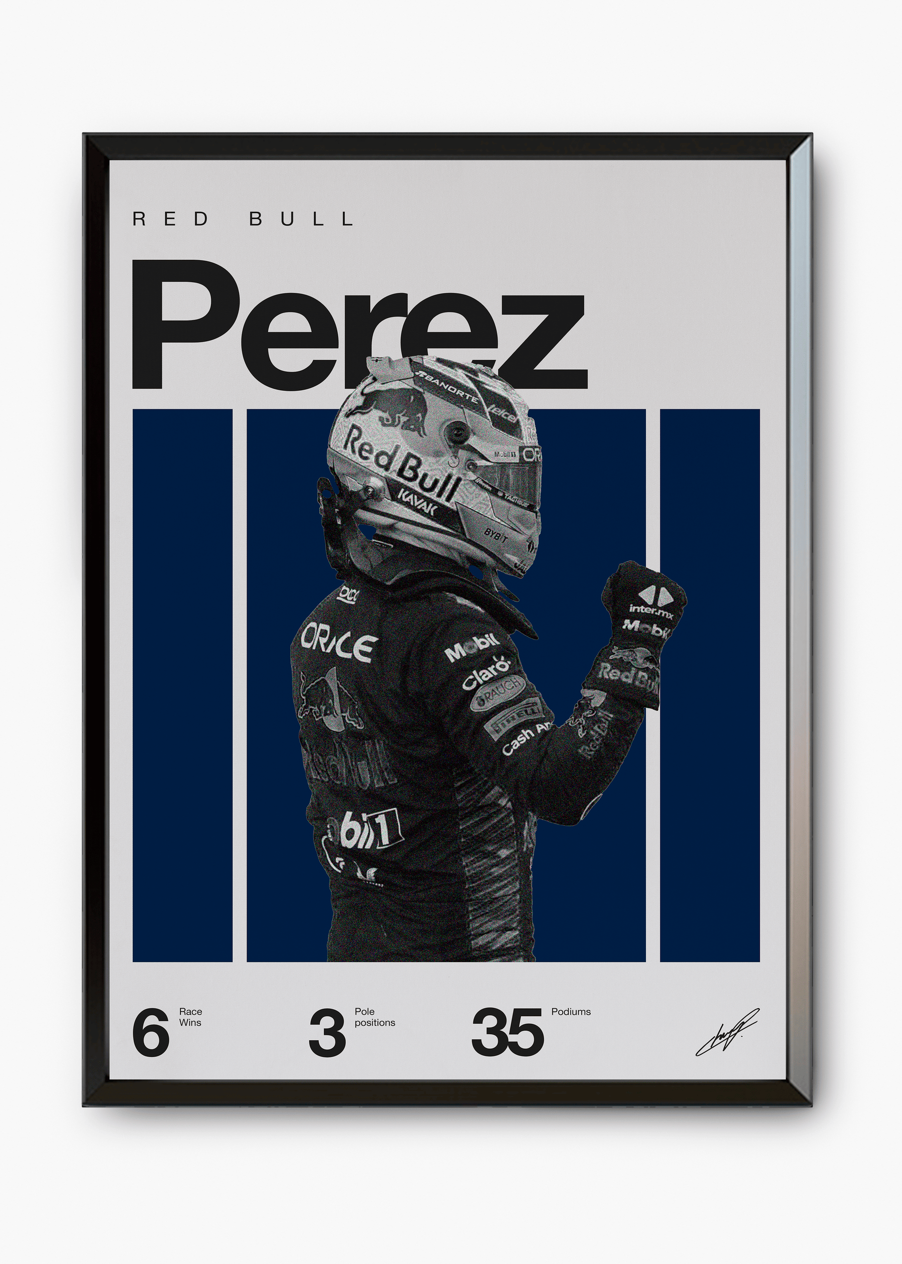 Quadro Sergio Perez F1
