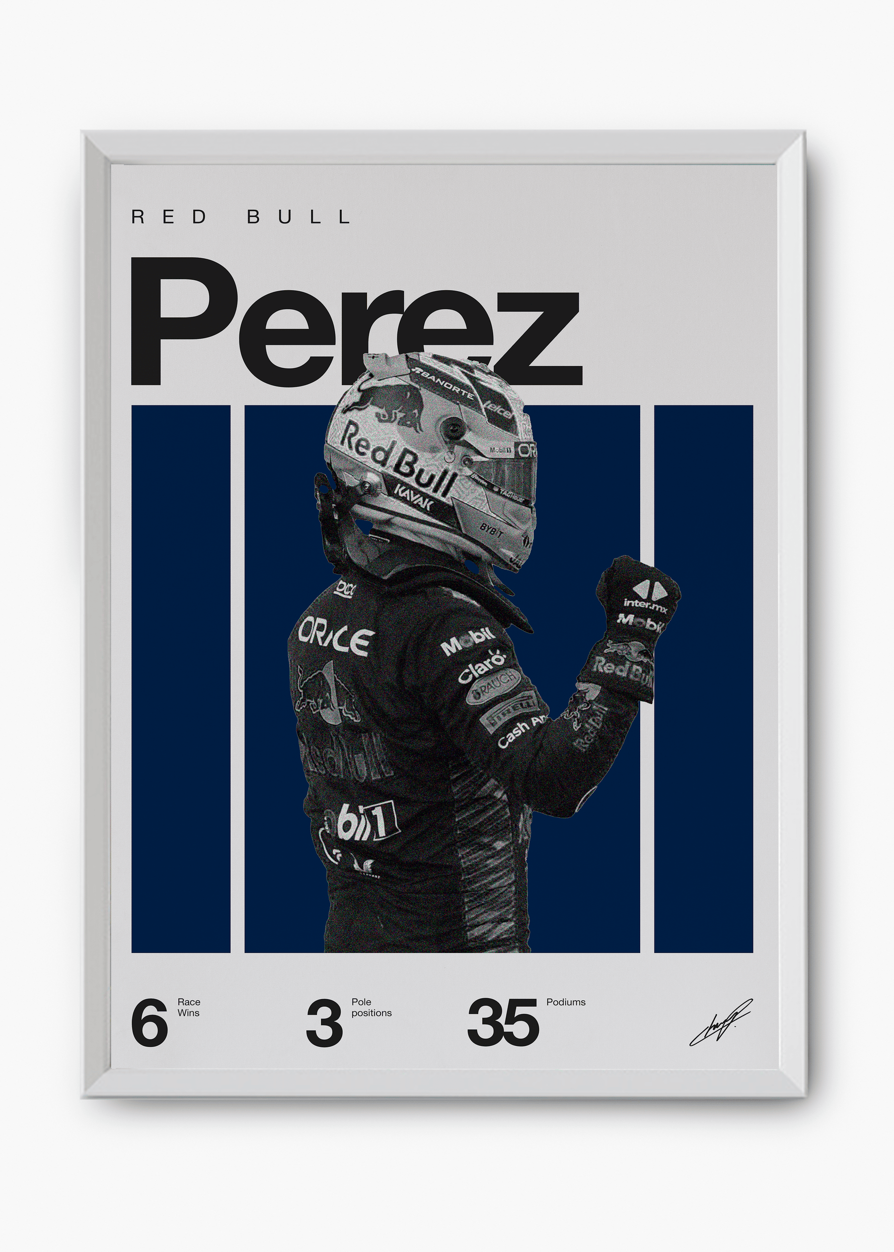 Quadro Sergio Perez F1