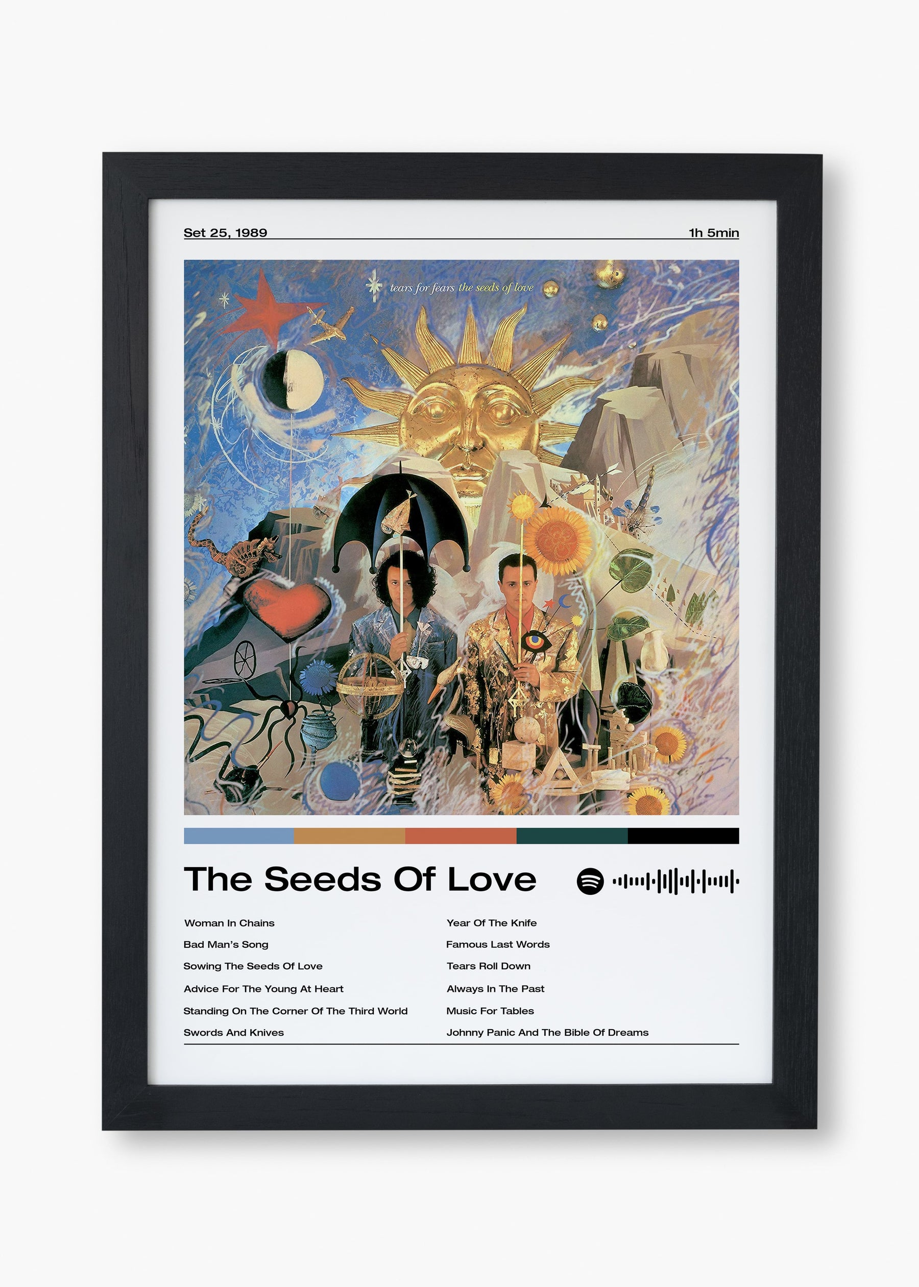 Quadro Tears For Fears The Seeds Of Love