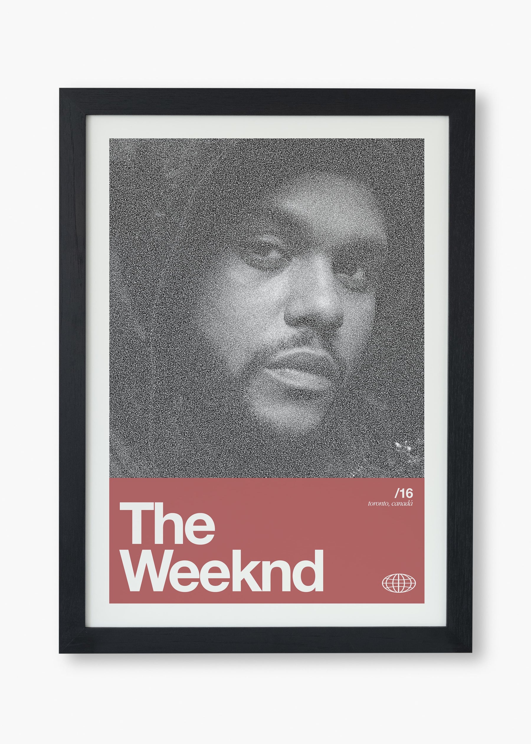 Quadro The Weeknd Silver