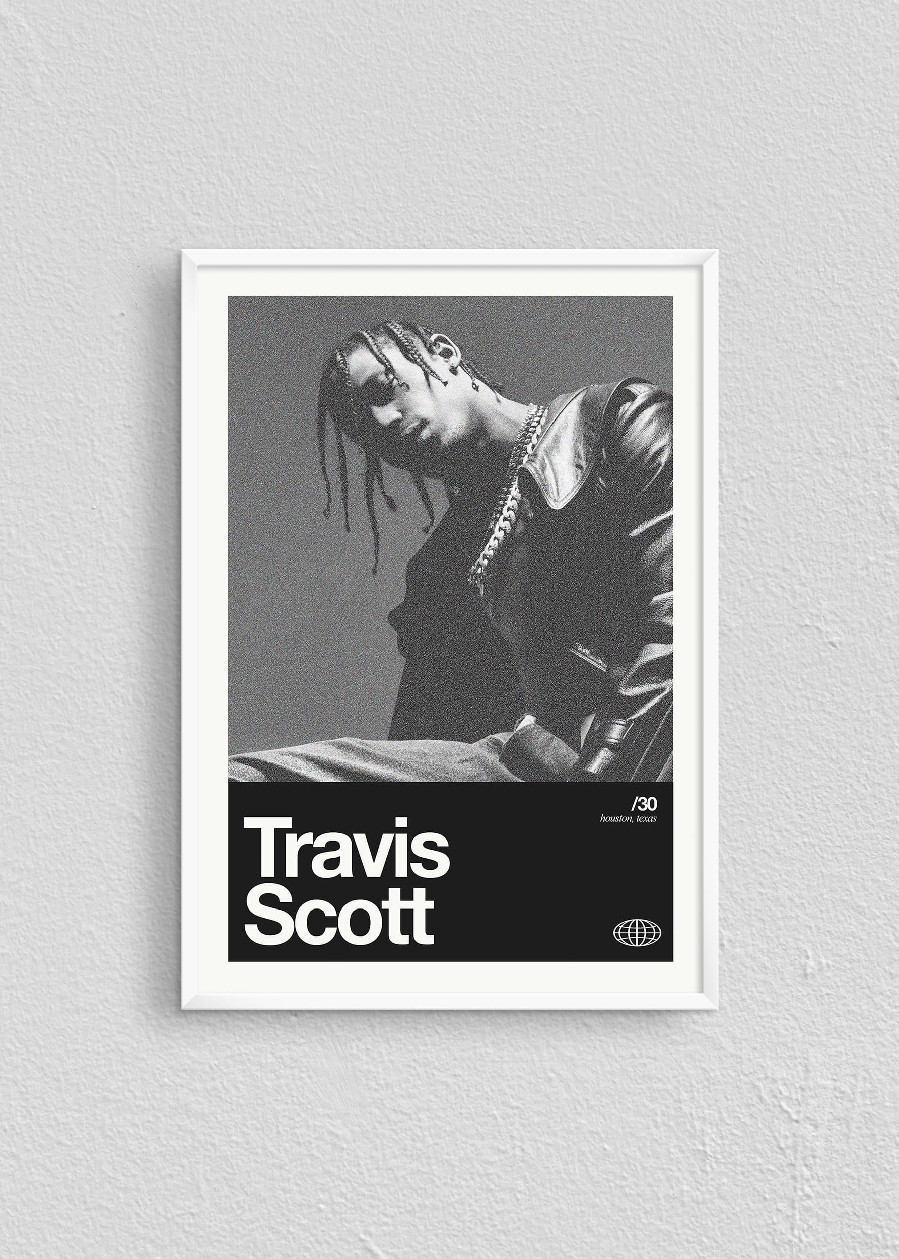 Quadro Travis Scott Silver