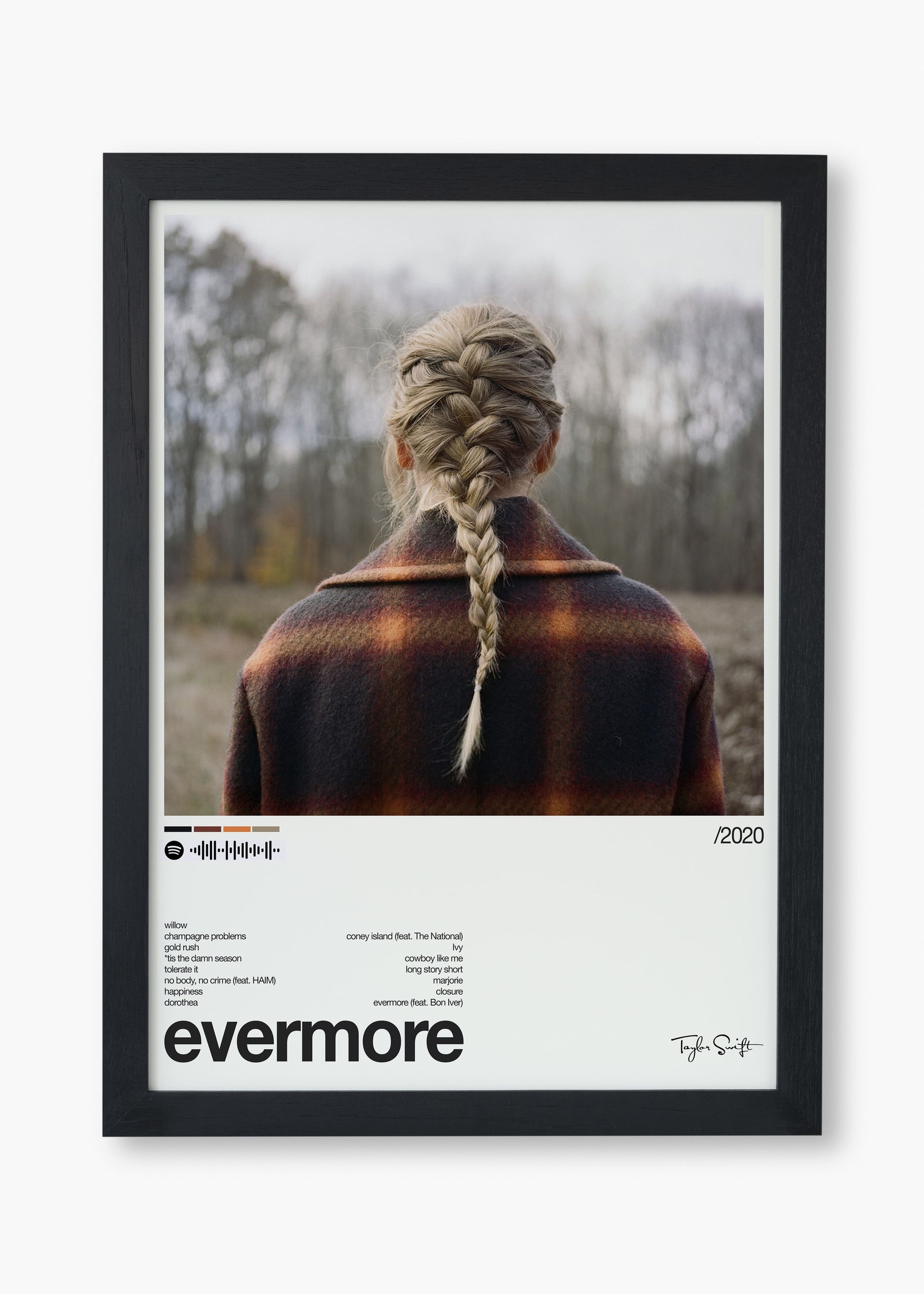 Quadro Taylor Swift Evermore