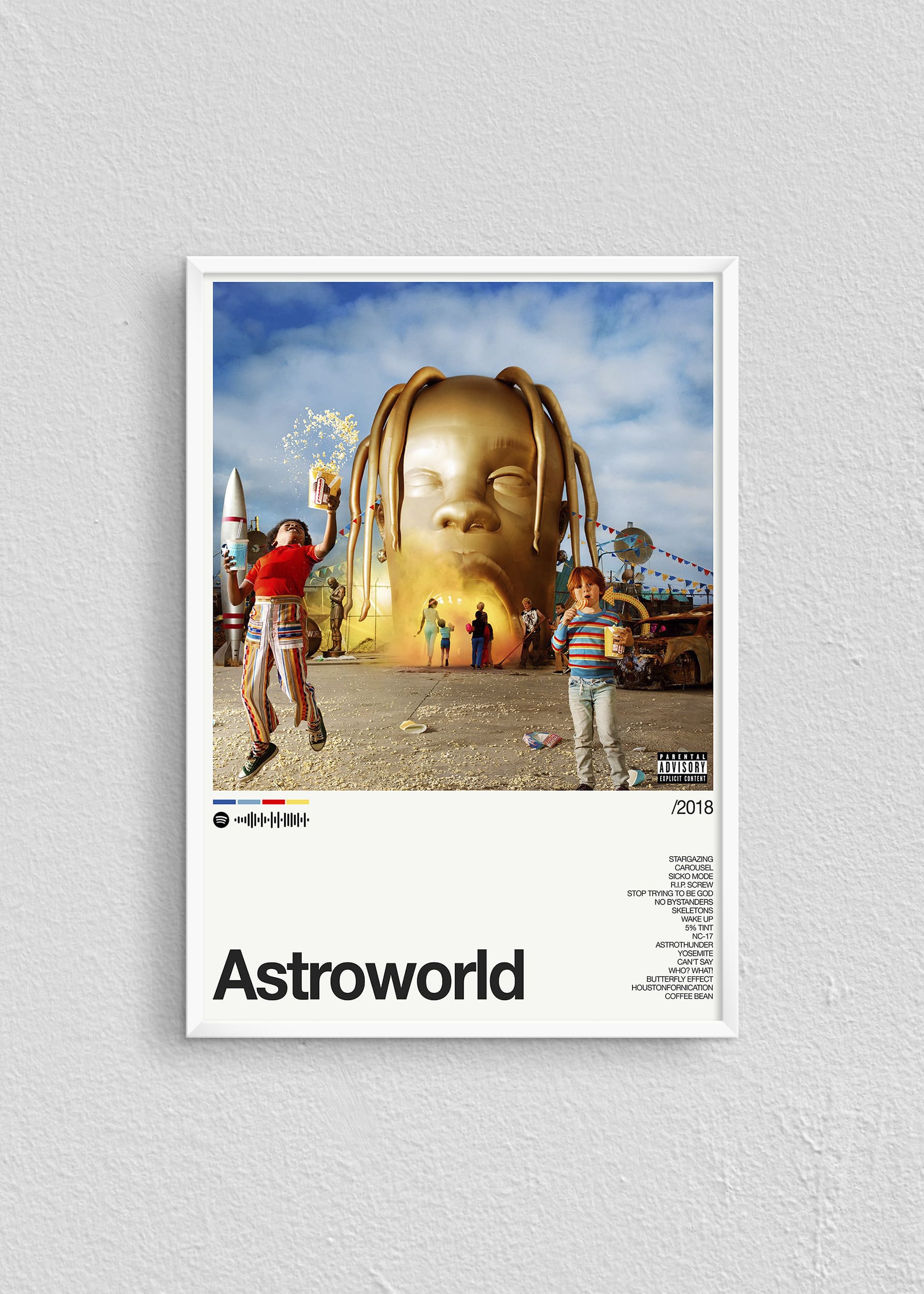 Quadro Travis Scott Astroworld