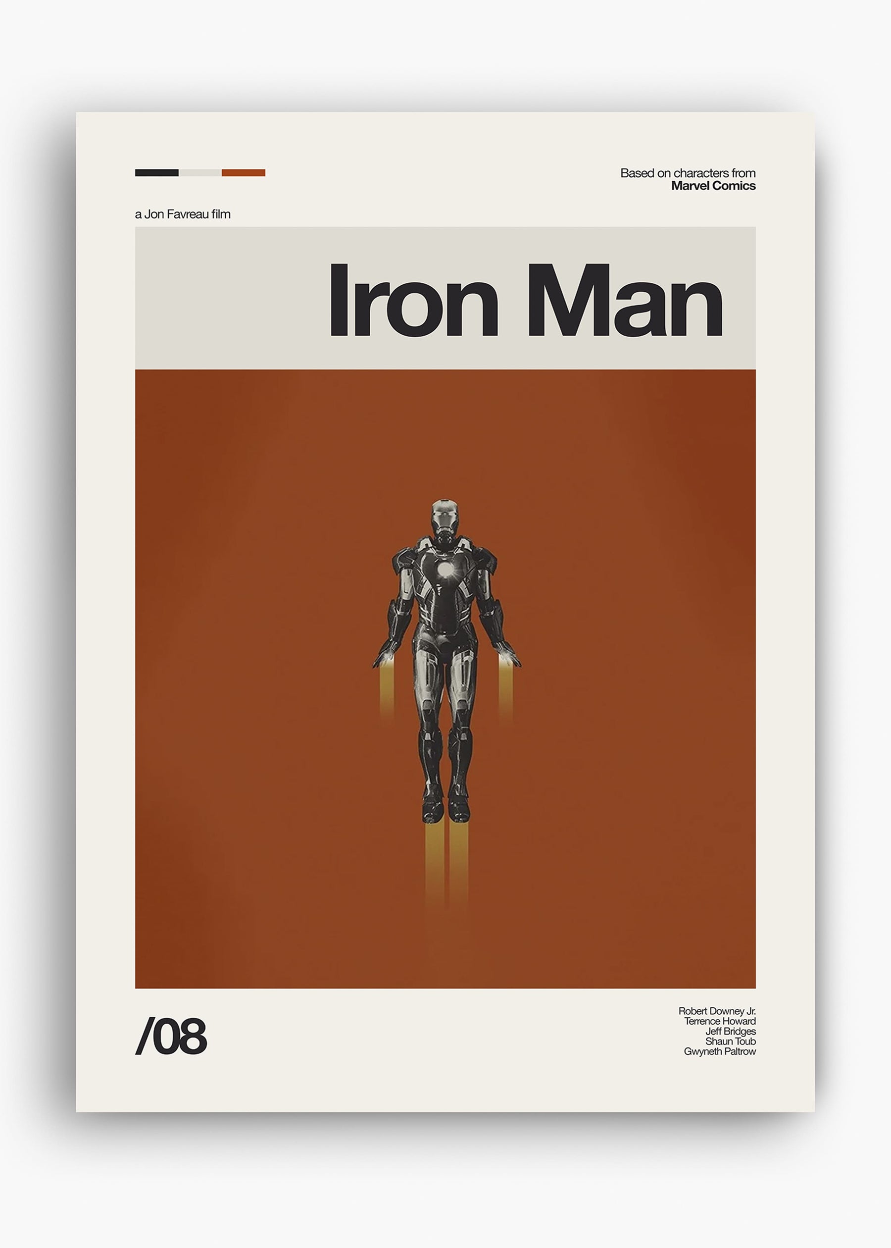 Quadro Homem de Ferro - Iron Man