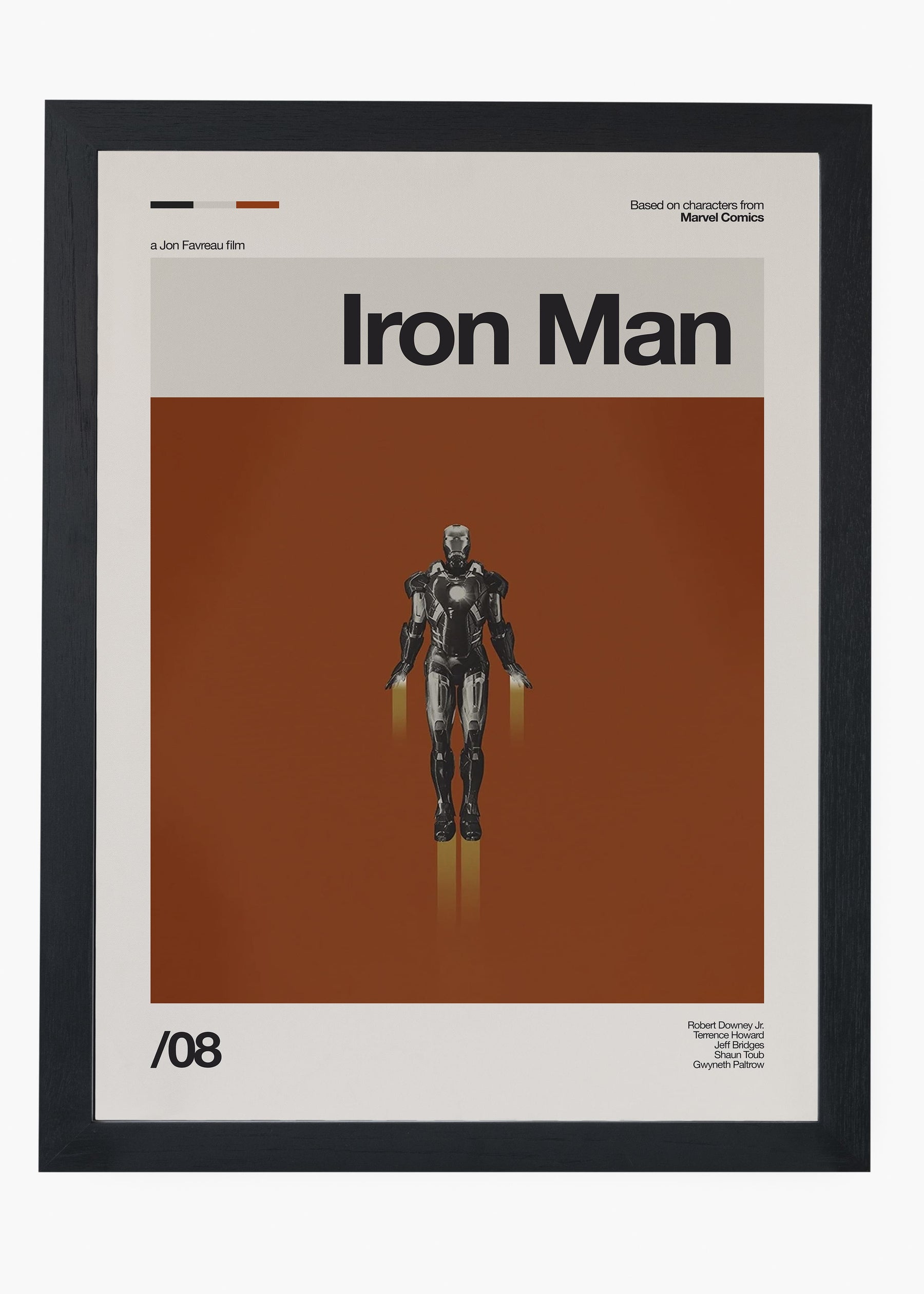 Quadro Homem de Ferro - Iron Man