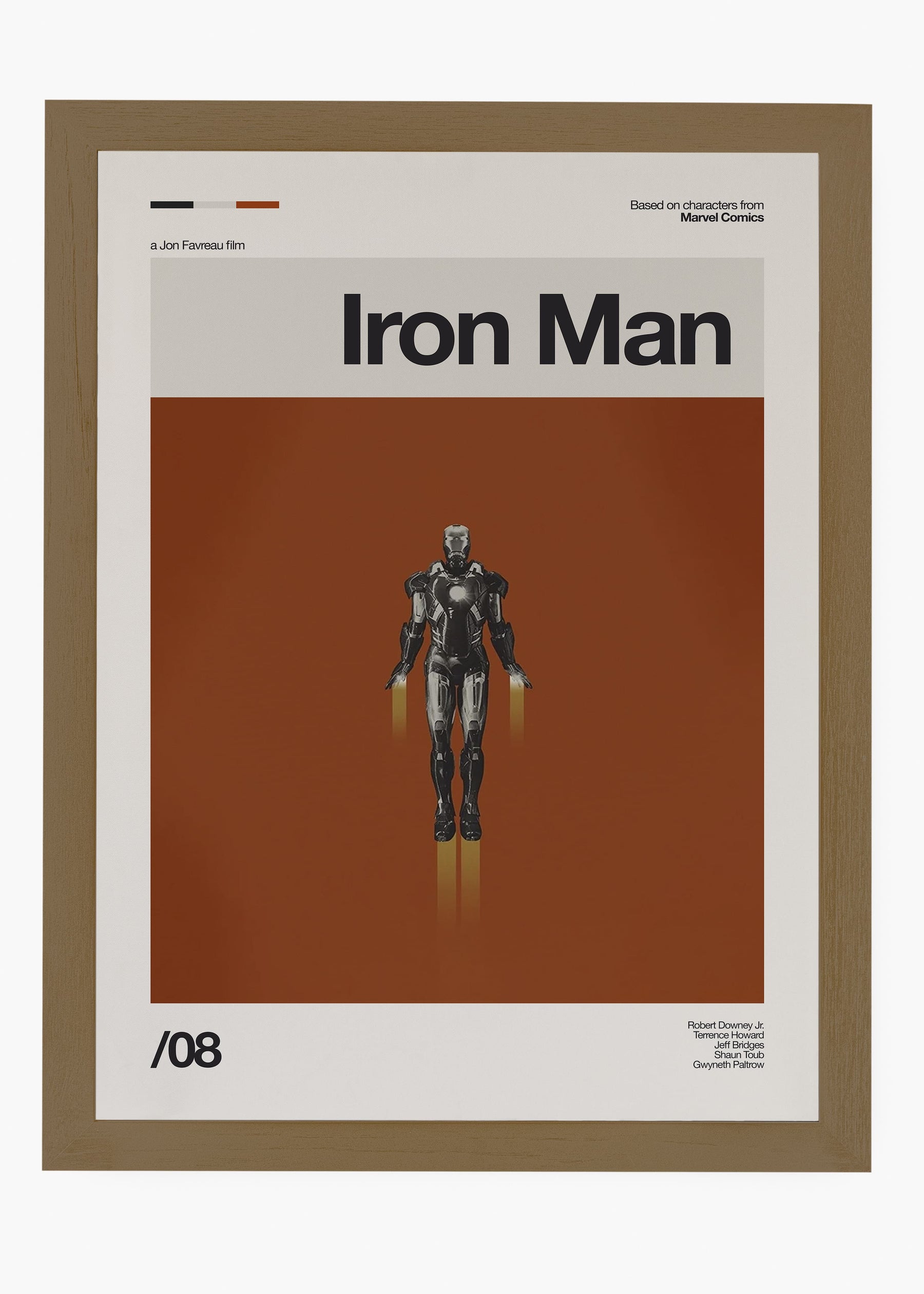 Quadro Homem de Ferro - Iron Man