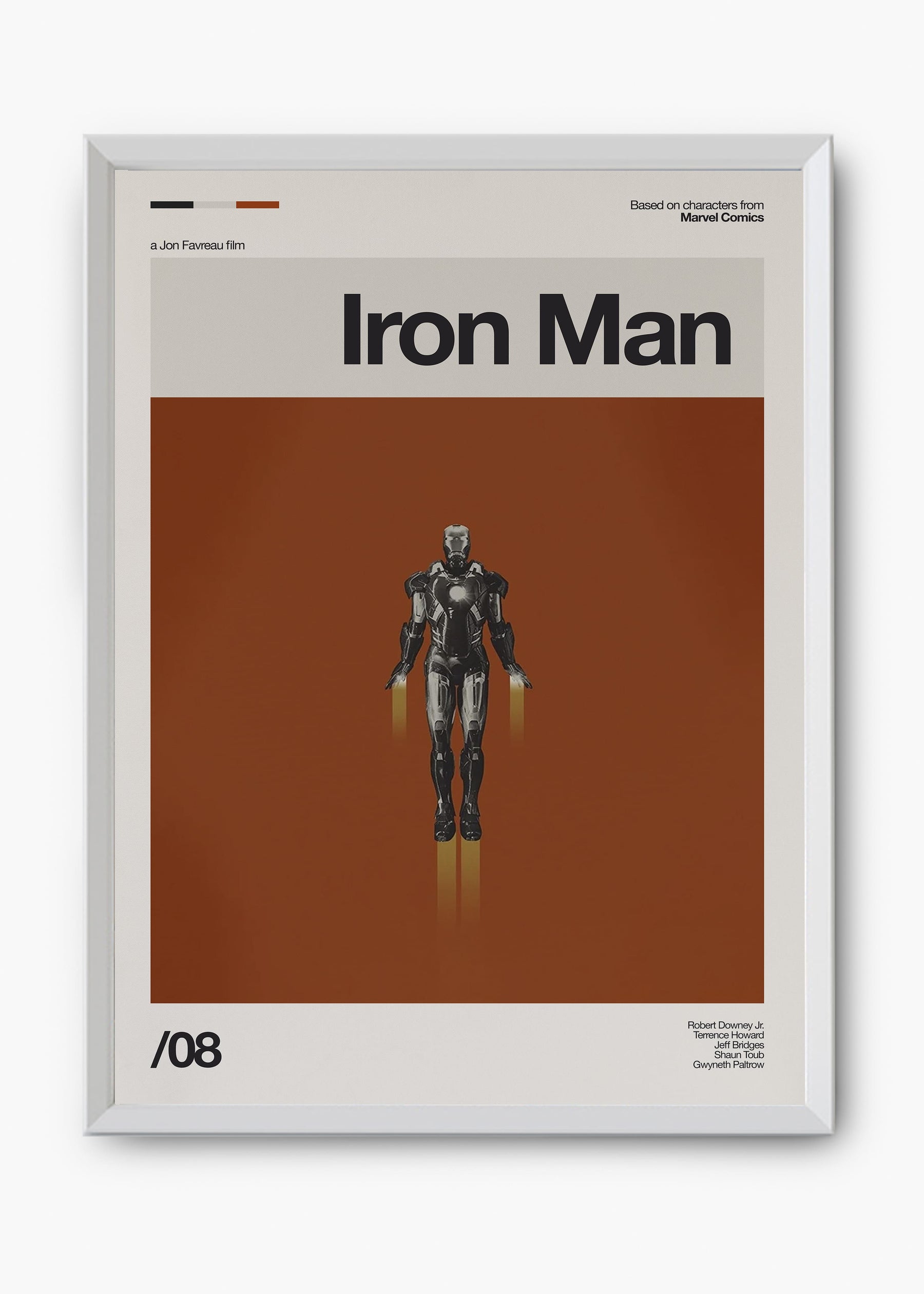 Quadro Homem de Ferro - Iron Man