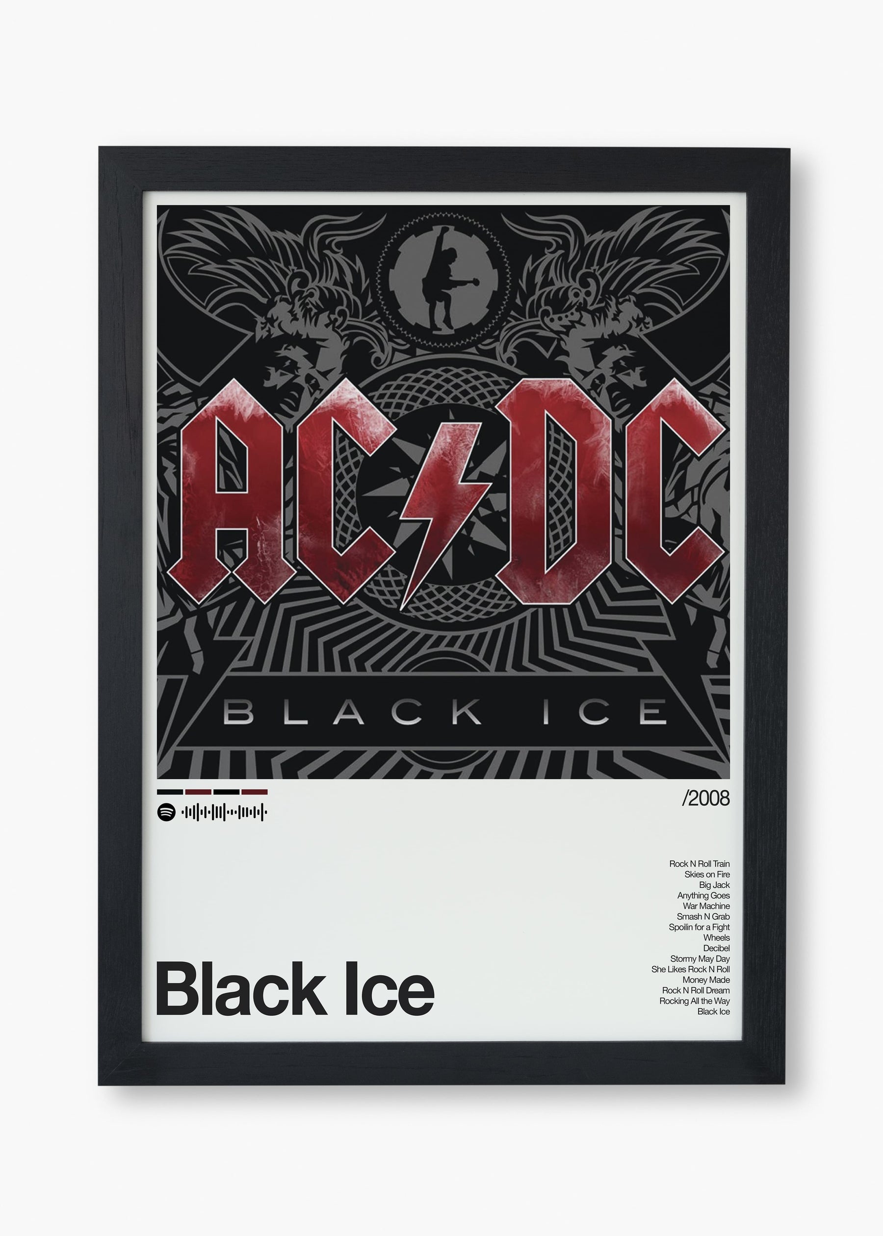 Quadro AC/DC Black Ice