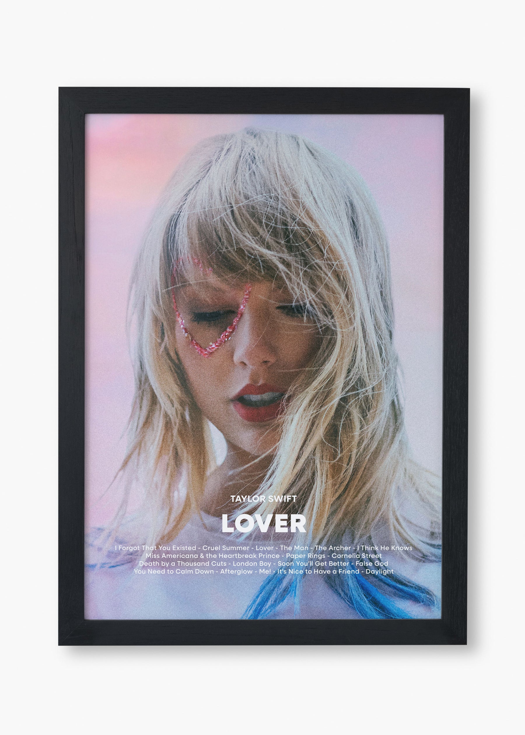 Quadro Taylor Swift Lover Capa