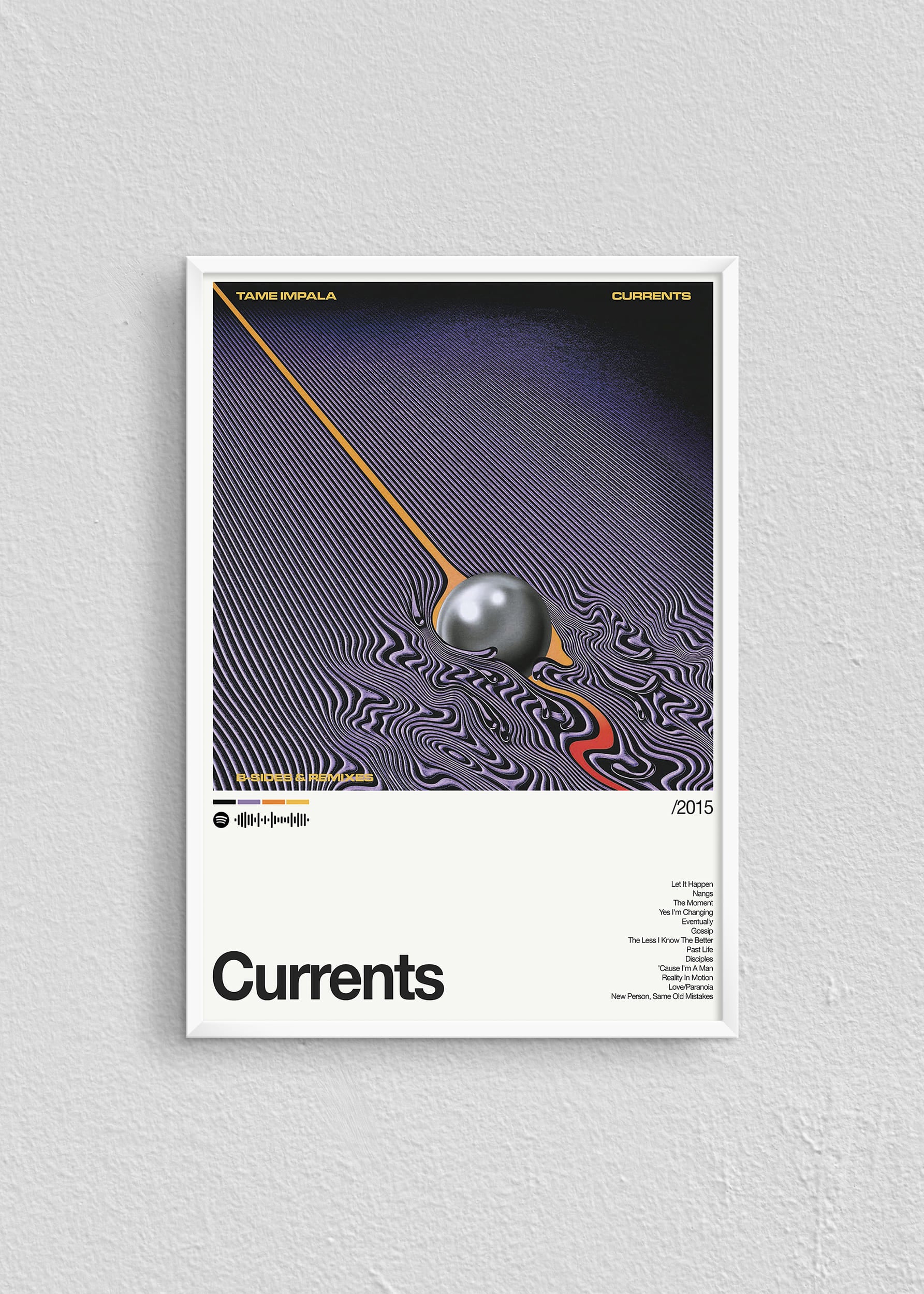 Quadro Tame Impala Currents