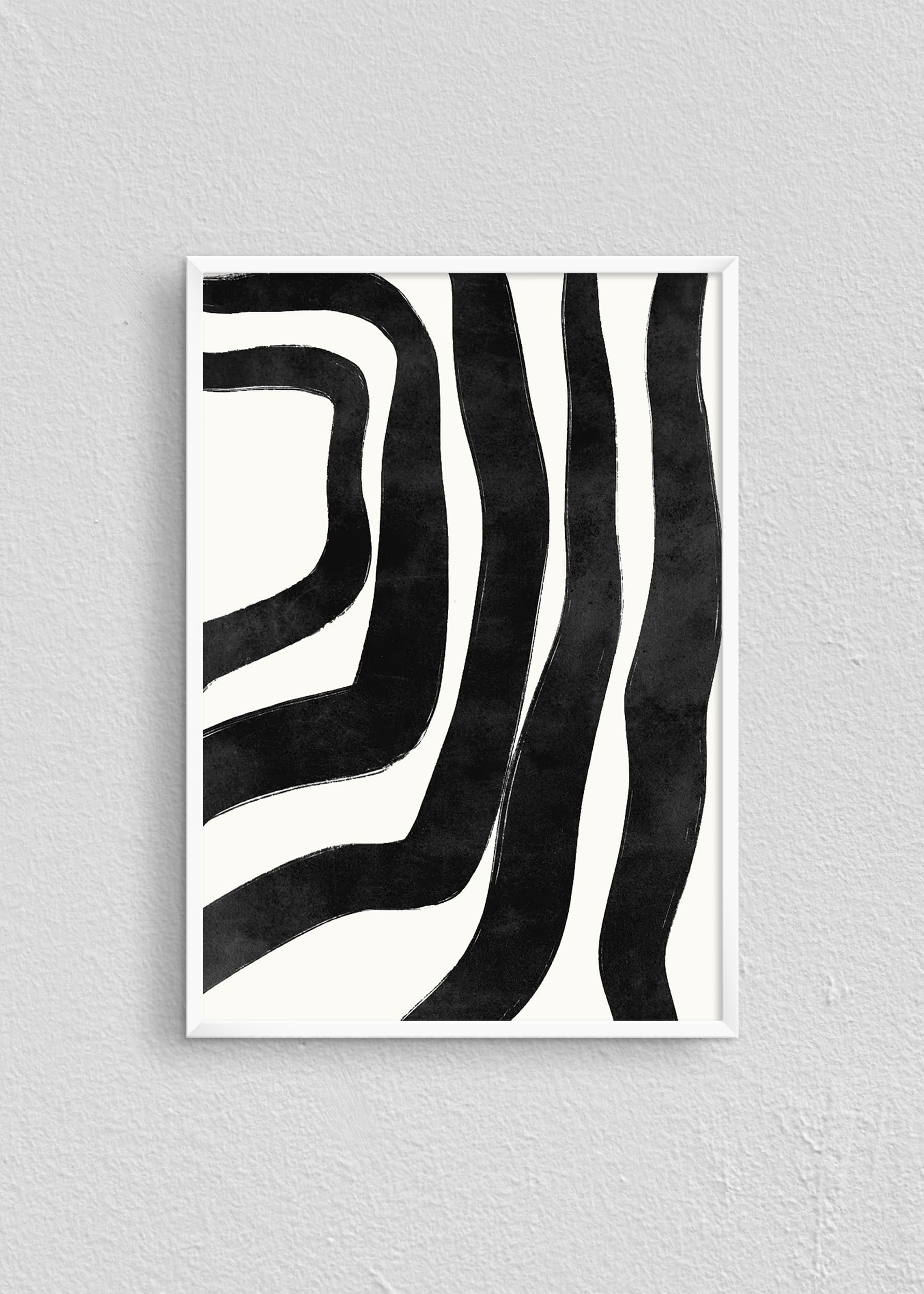 Quadro Flow Preto III