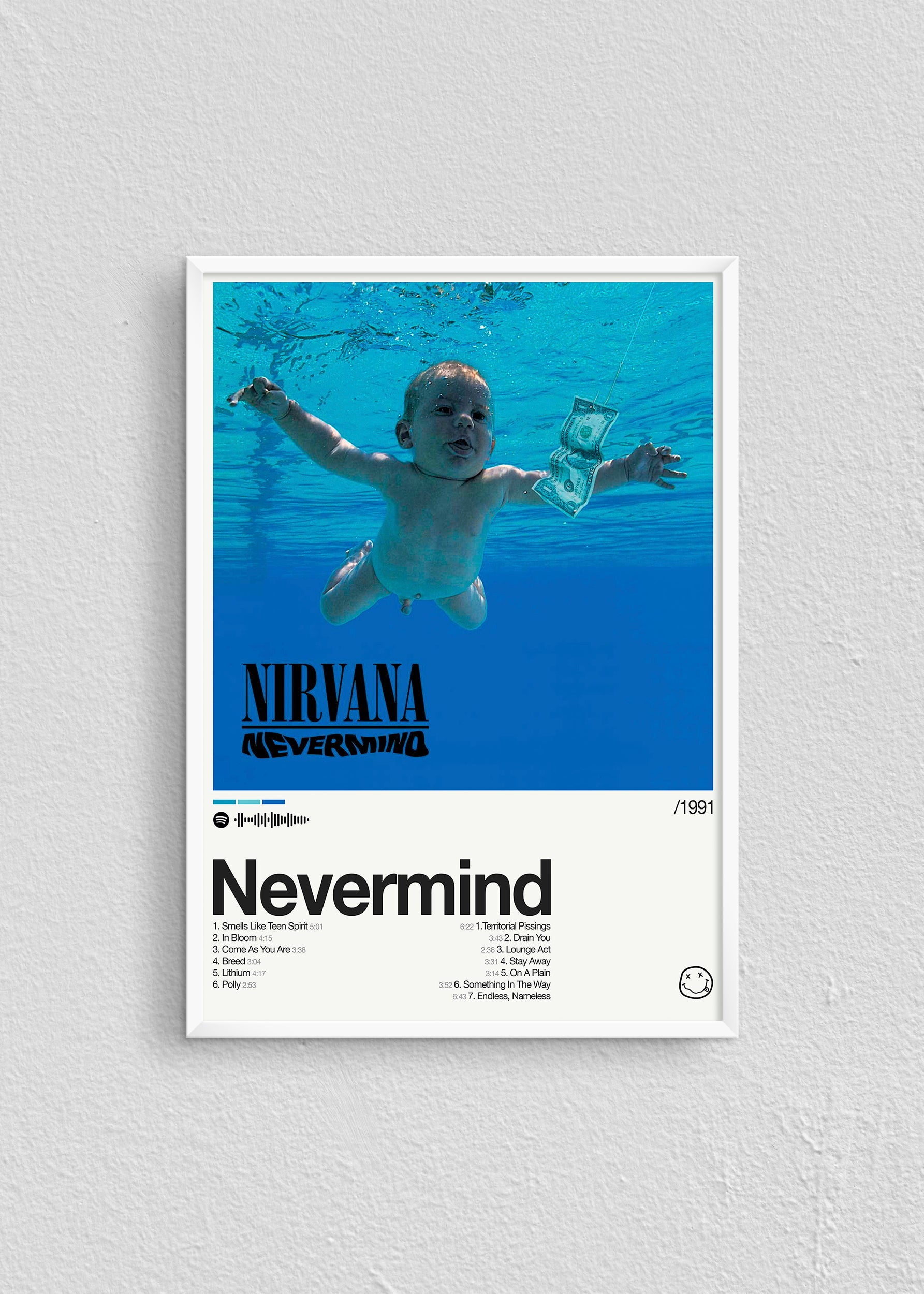 Quadro Nirvana Nevermind