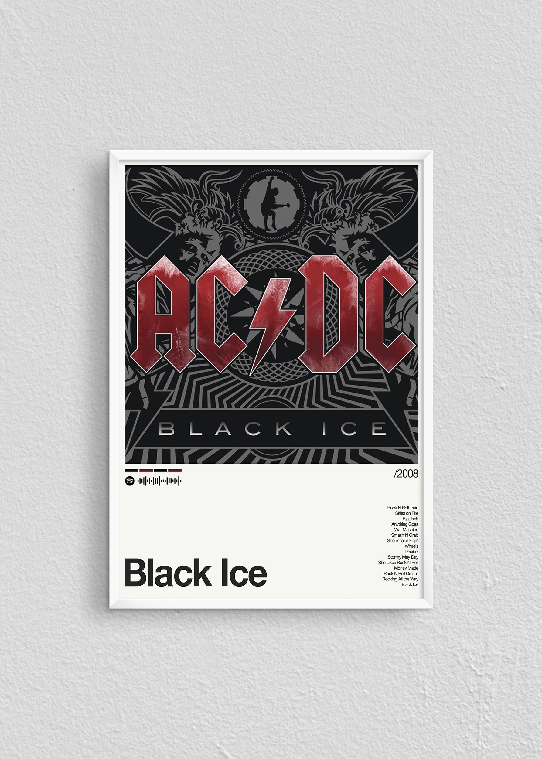 Quadro AC/DC Black Ice