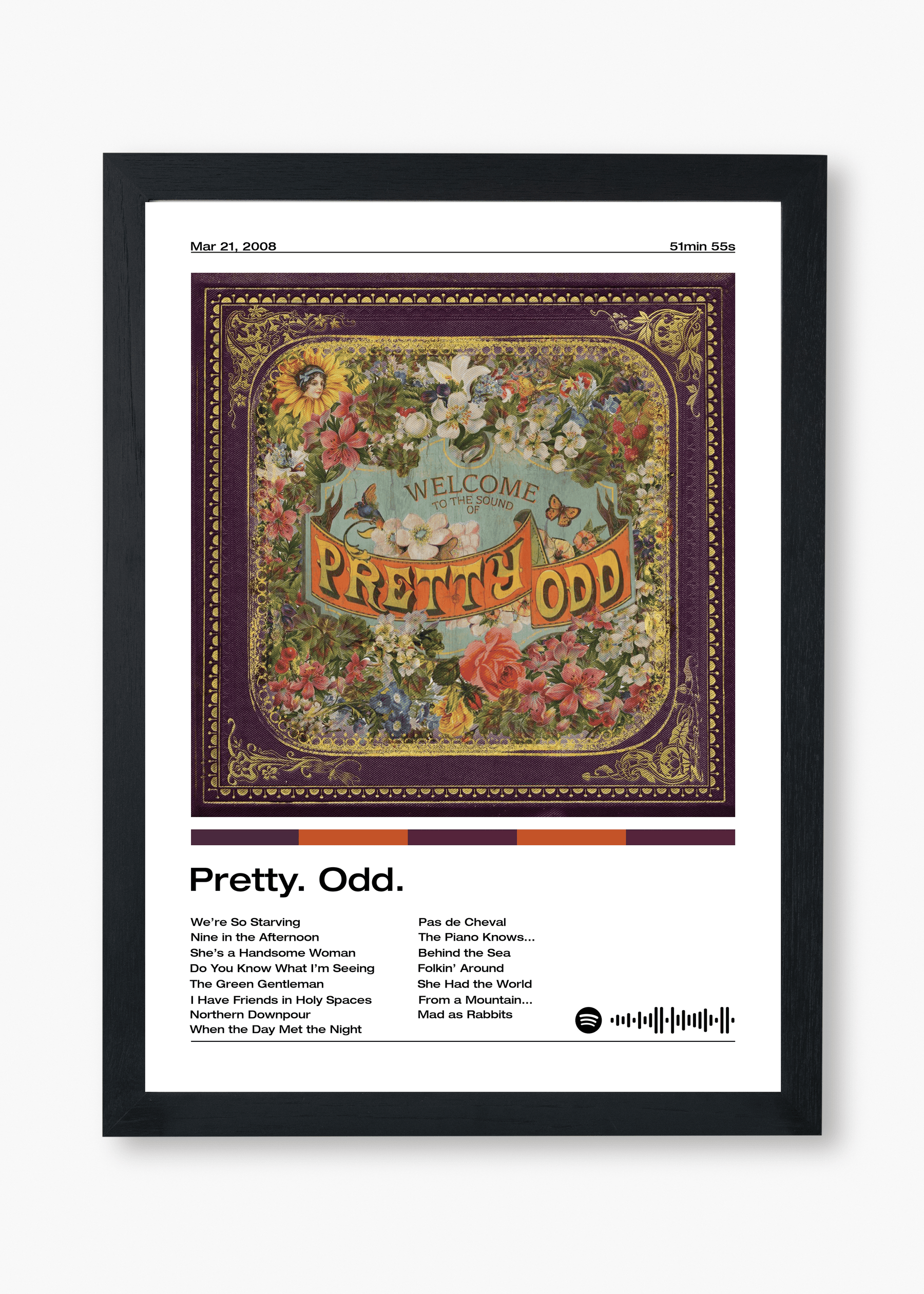 Quadro Panic at the Disco Pretty. Odd.