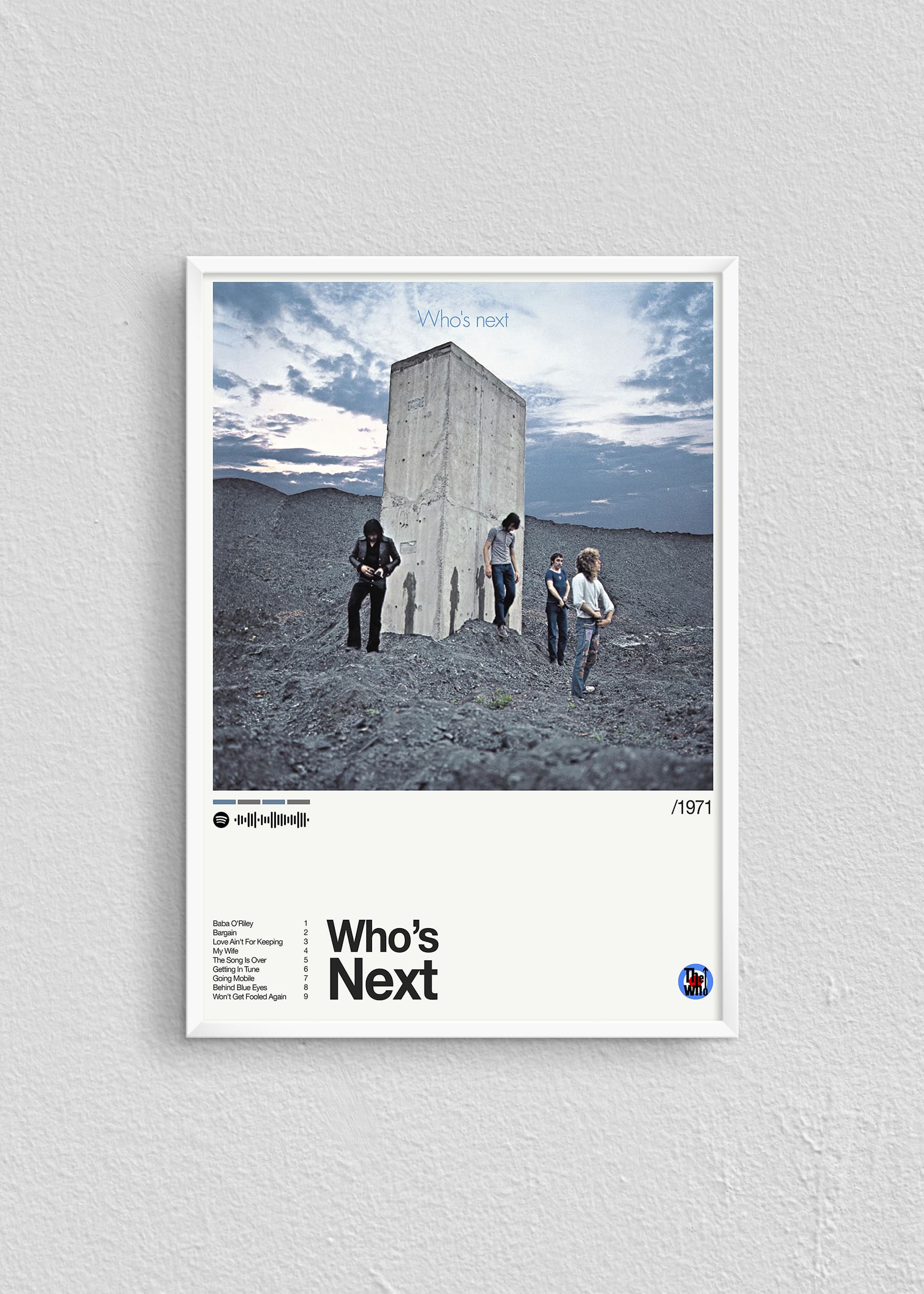 Quadro The Who Who's Next