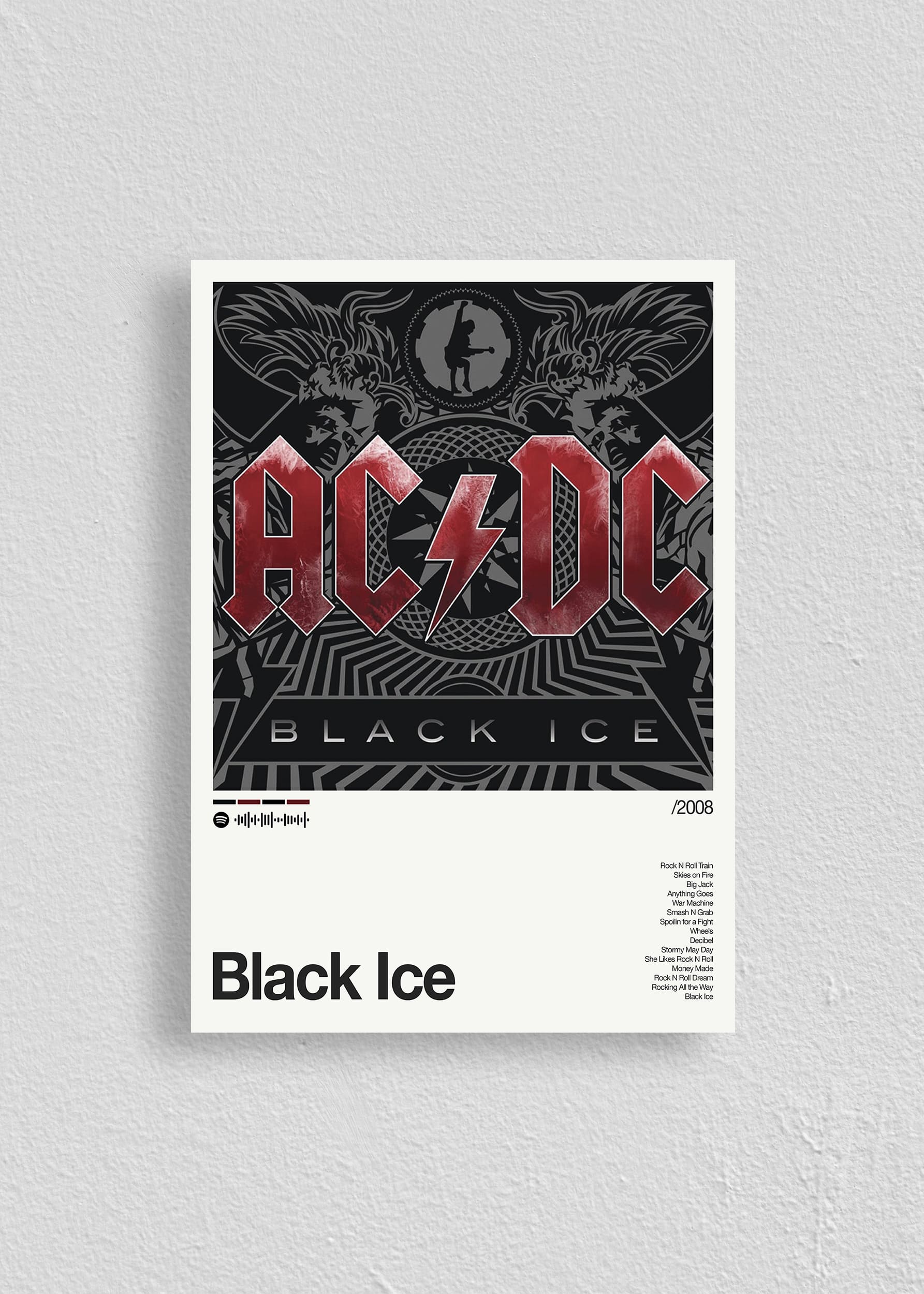 Quadro AC/DC Black Ice