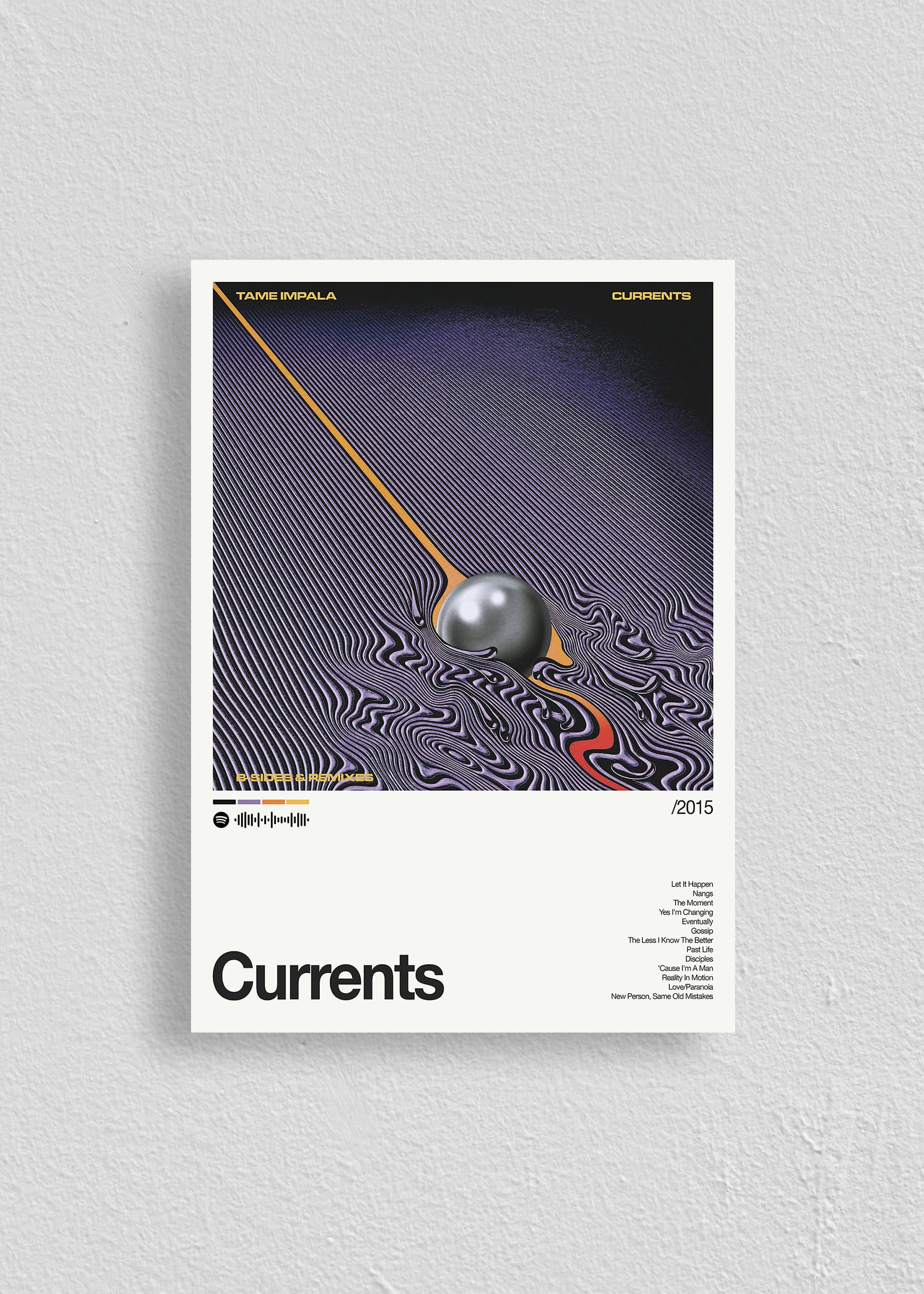 Quadro Tame Impala Currents
