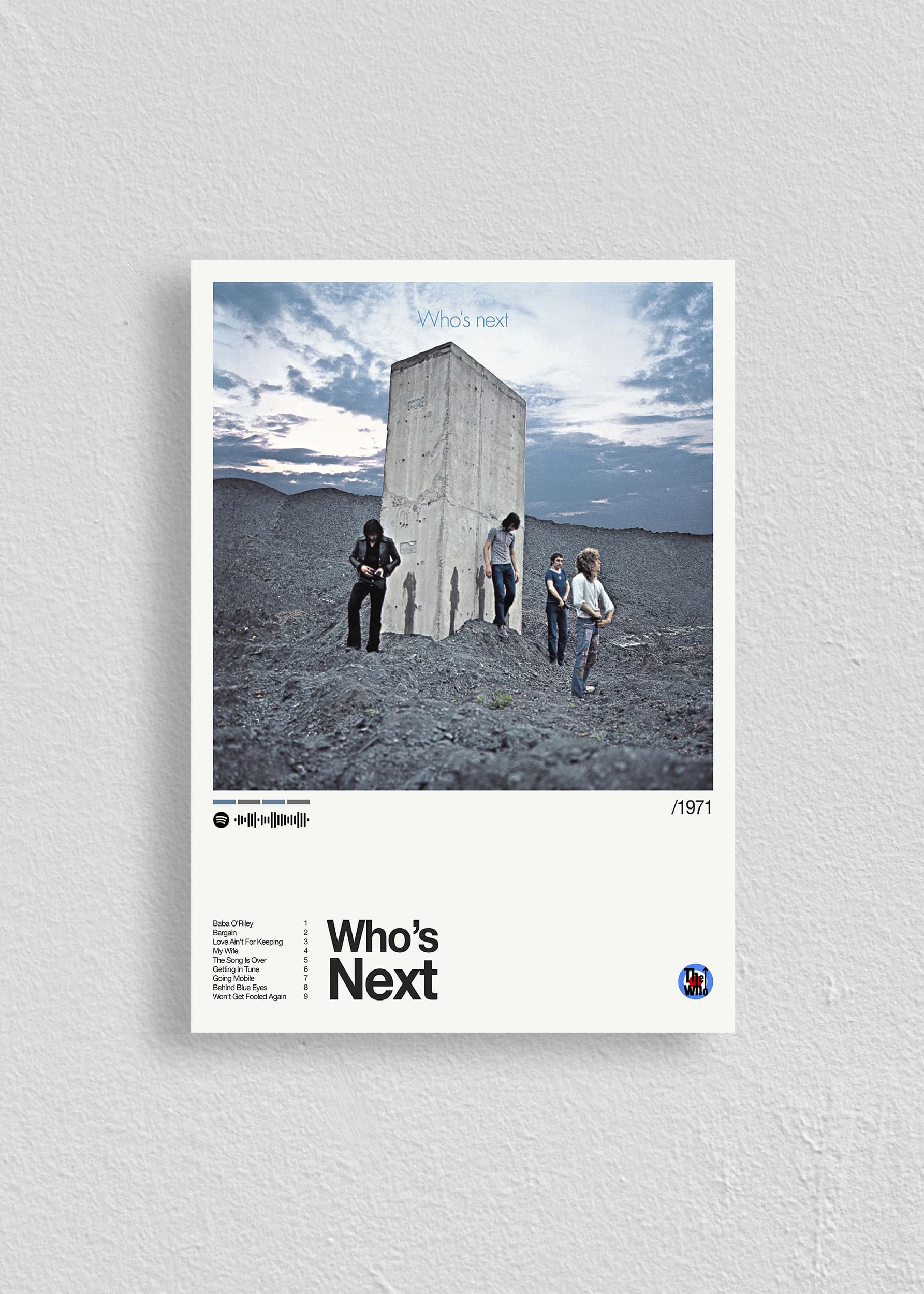 Quadro The Who Who's Next