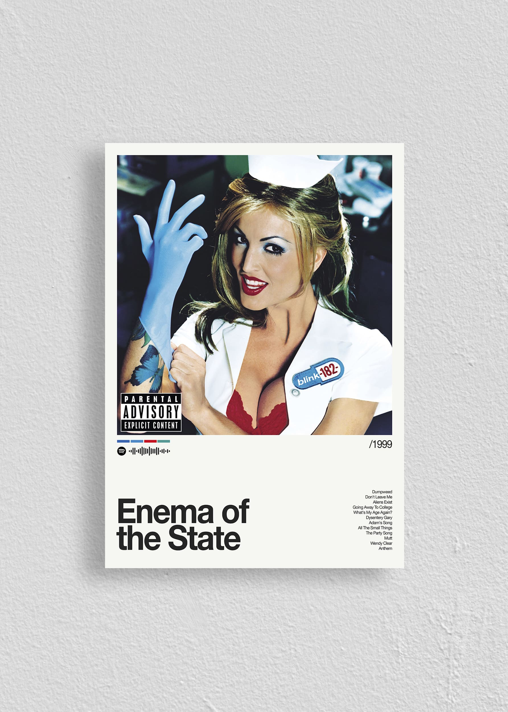Quadro Blink-182 Enema Of The State