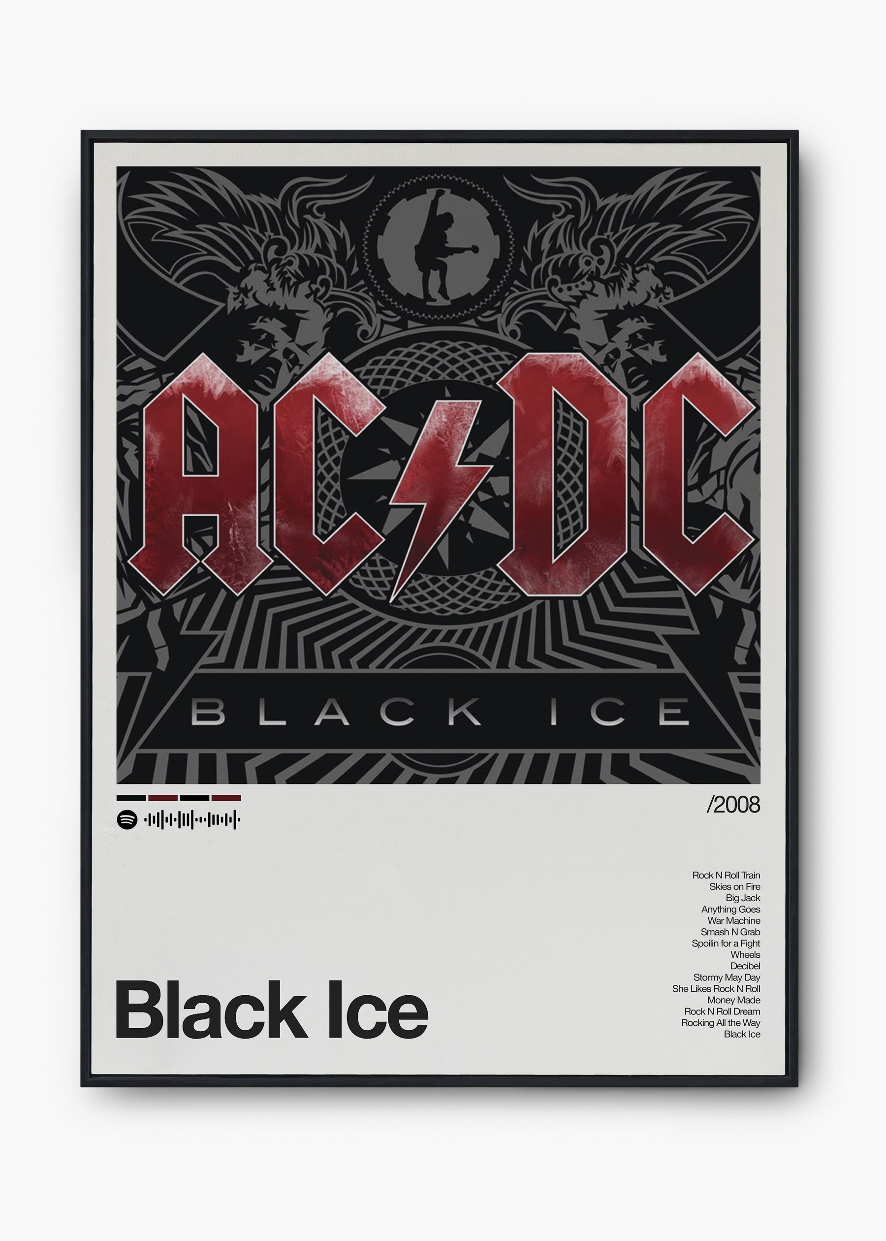 Quadro AC/DC Black Ice