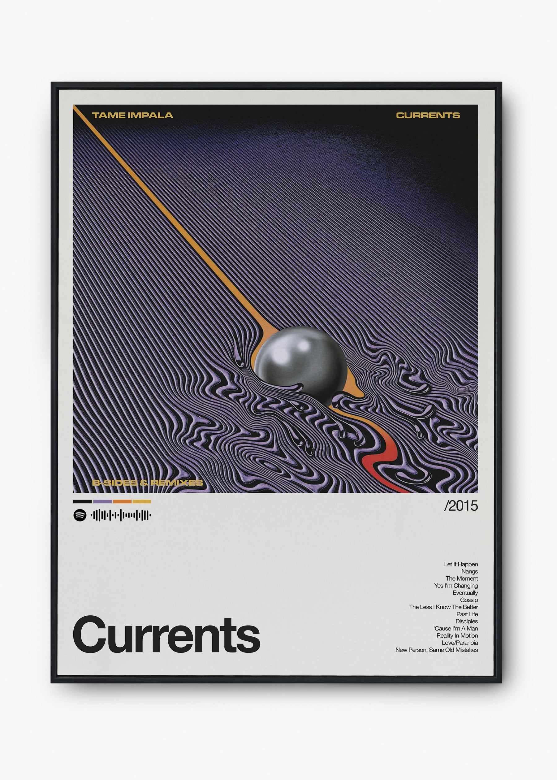 Quadro Tame Impala Currents