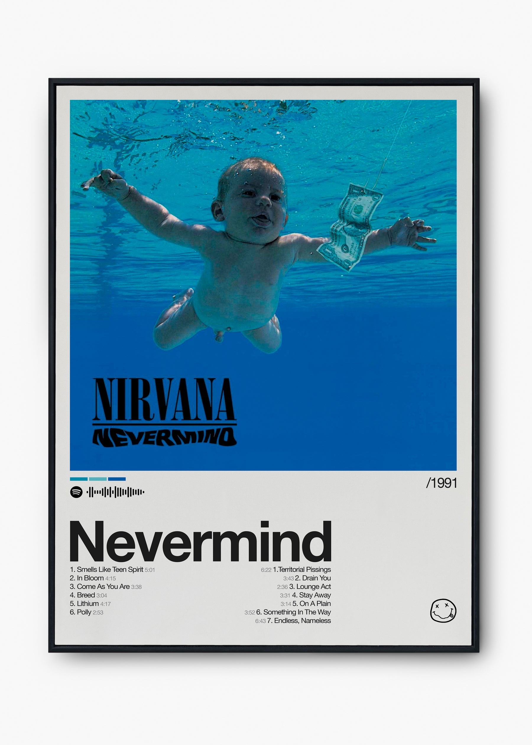 Quadro Nirvana Nevermind