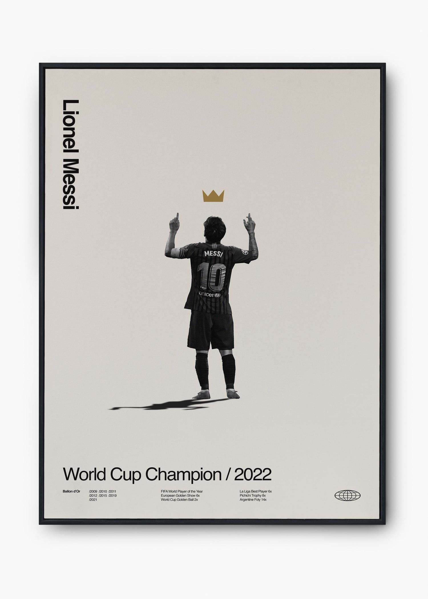 Quadro decorativo Messi, ideia de presente de Dia dos Pais 2026