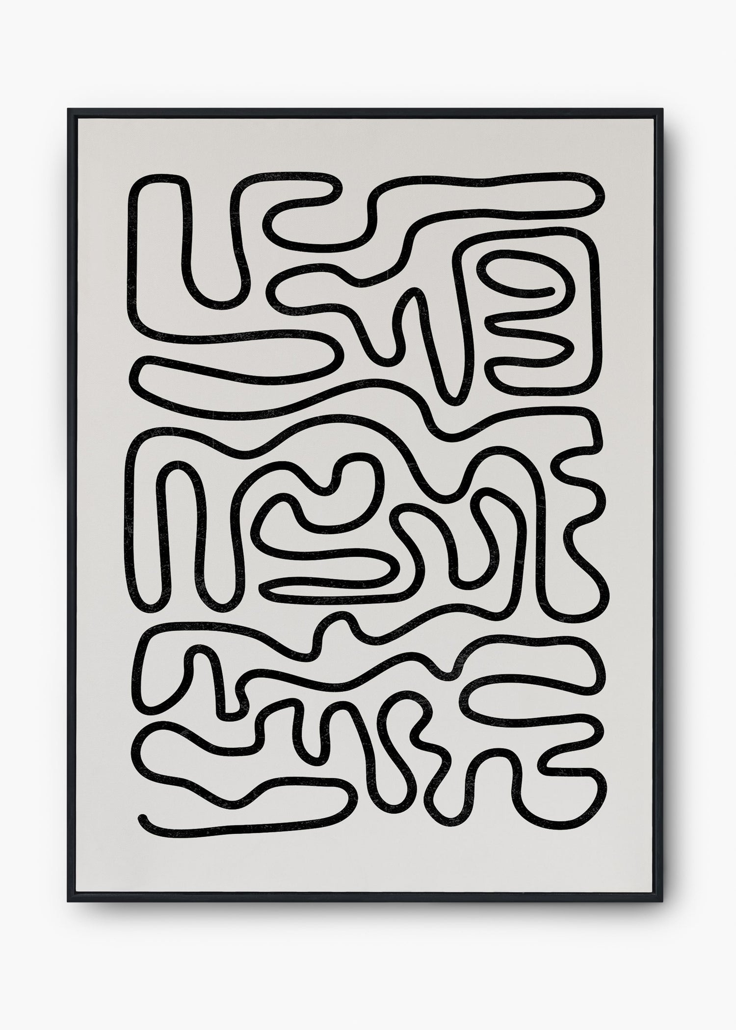 Composição de quadros abstratos geométricos inspirados na estética de Squid Game