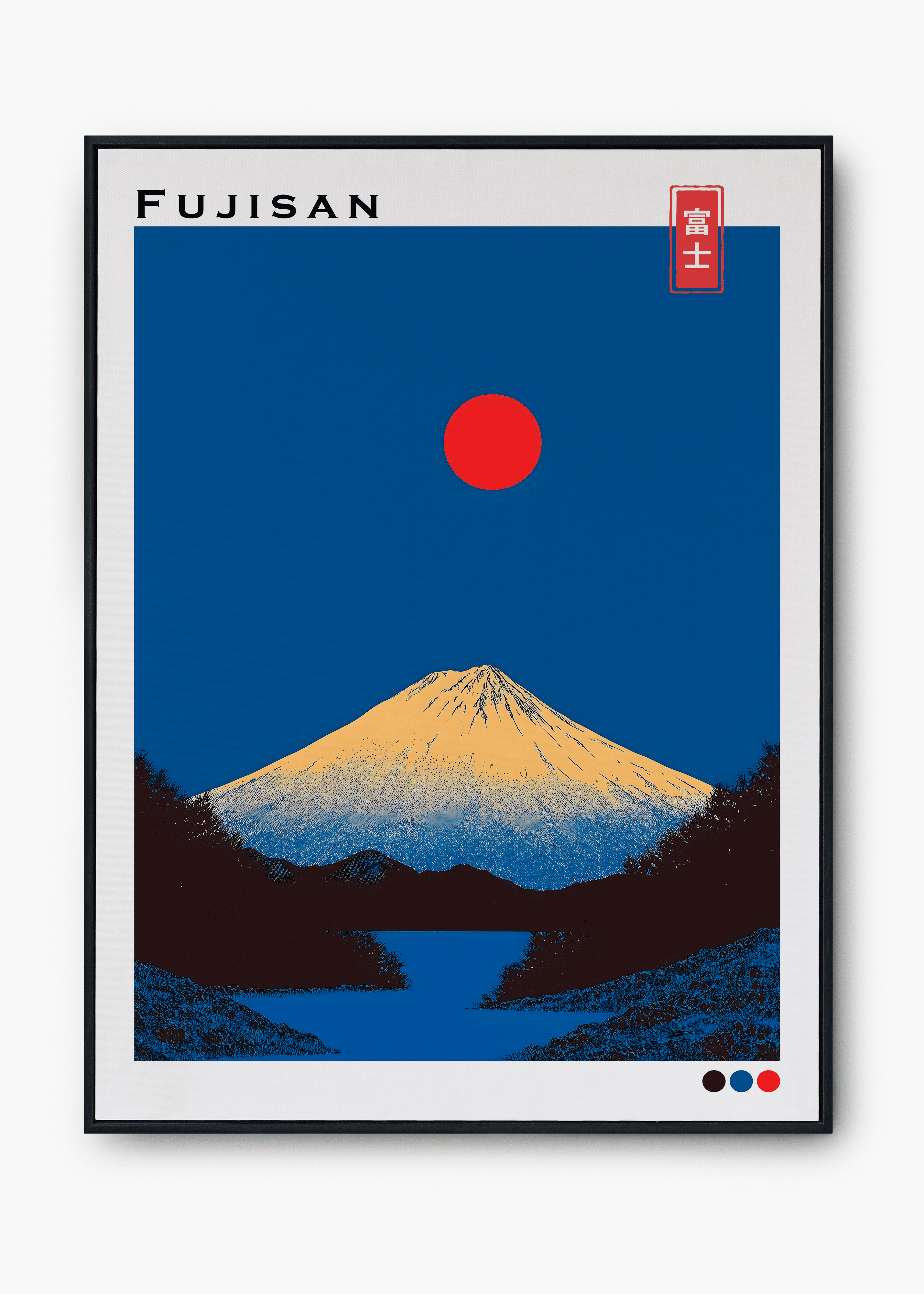 Quadro Japones Fujisan