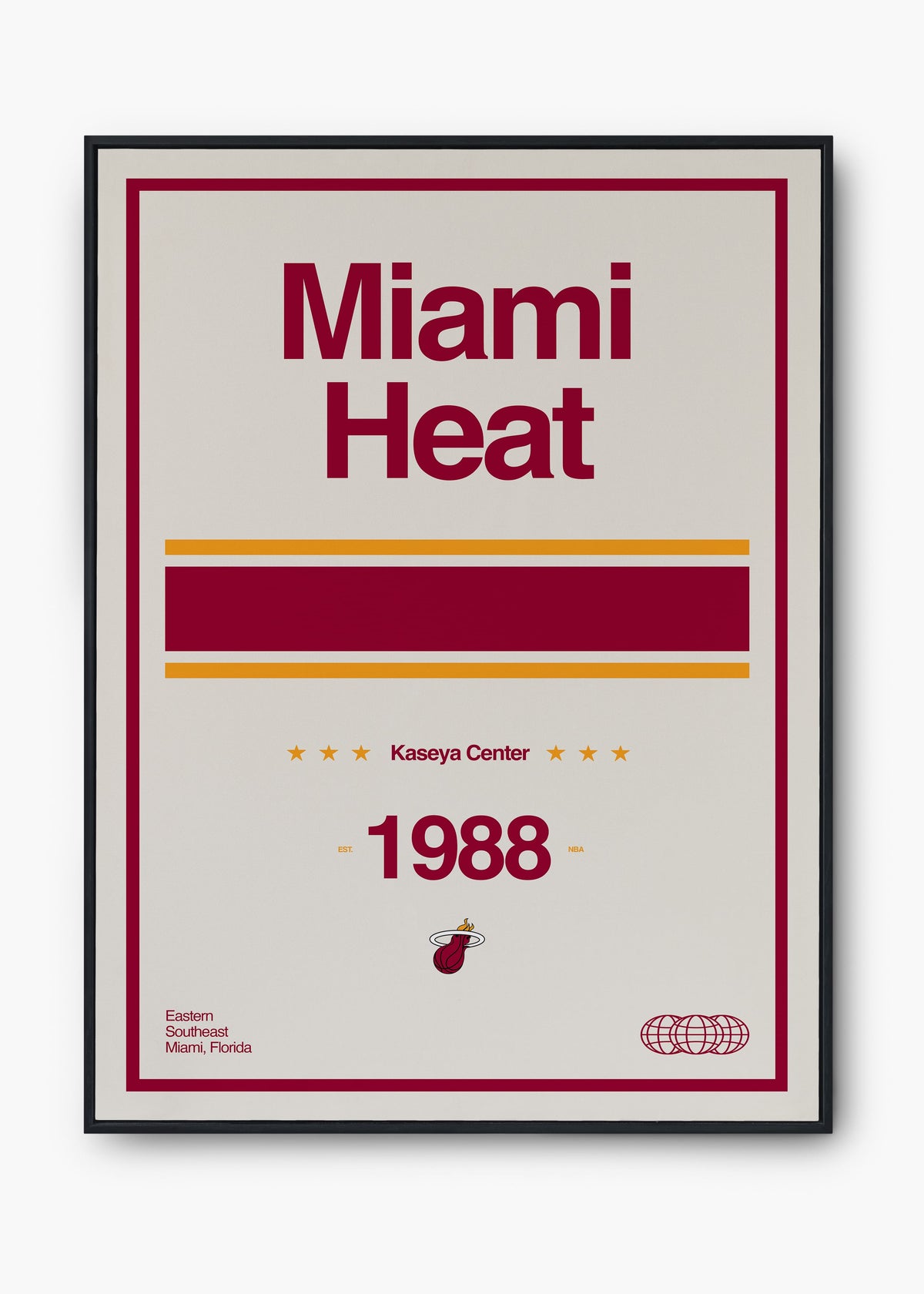 Quadro NBA Miati Heat