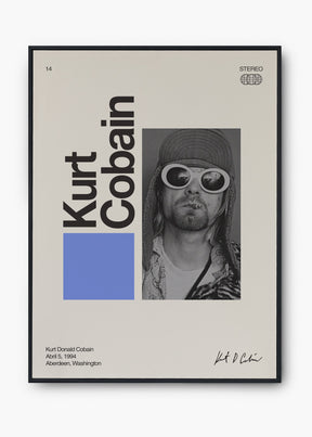 Quadro Signature Kurt Cobain